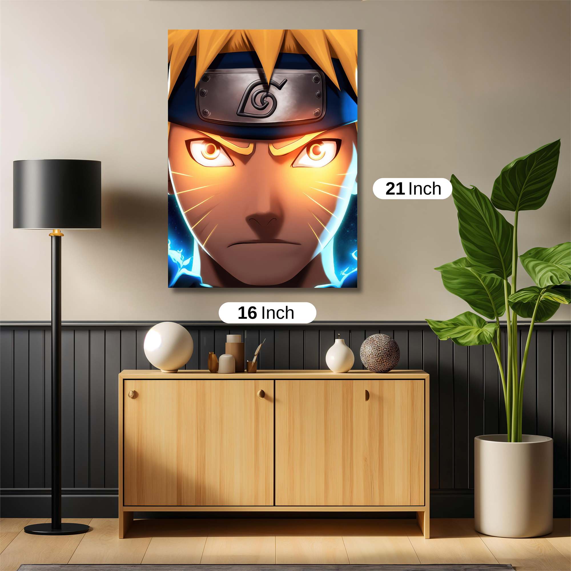 Naruto Intense Safe Wall Magnetic / M