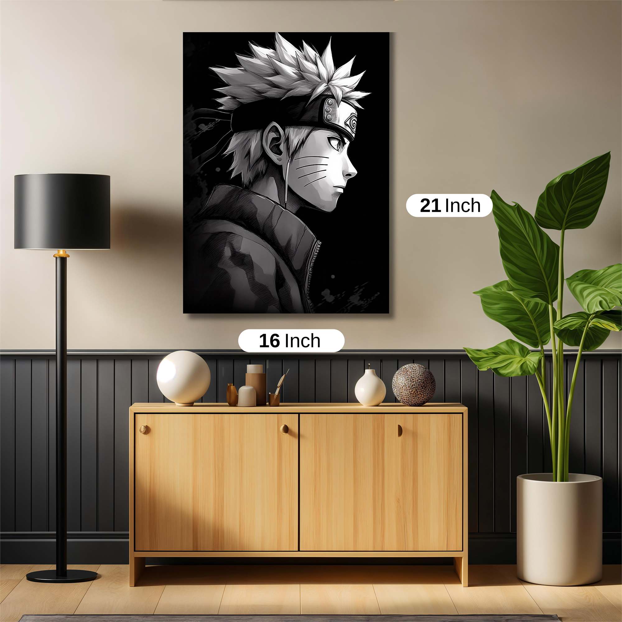Naruto Serene Safe Wall Magnetic / M