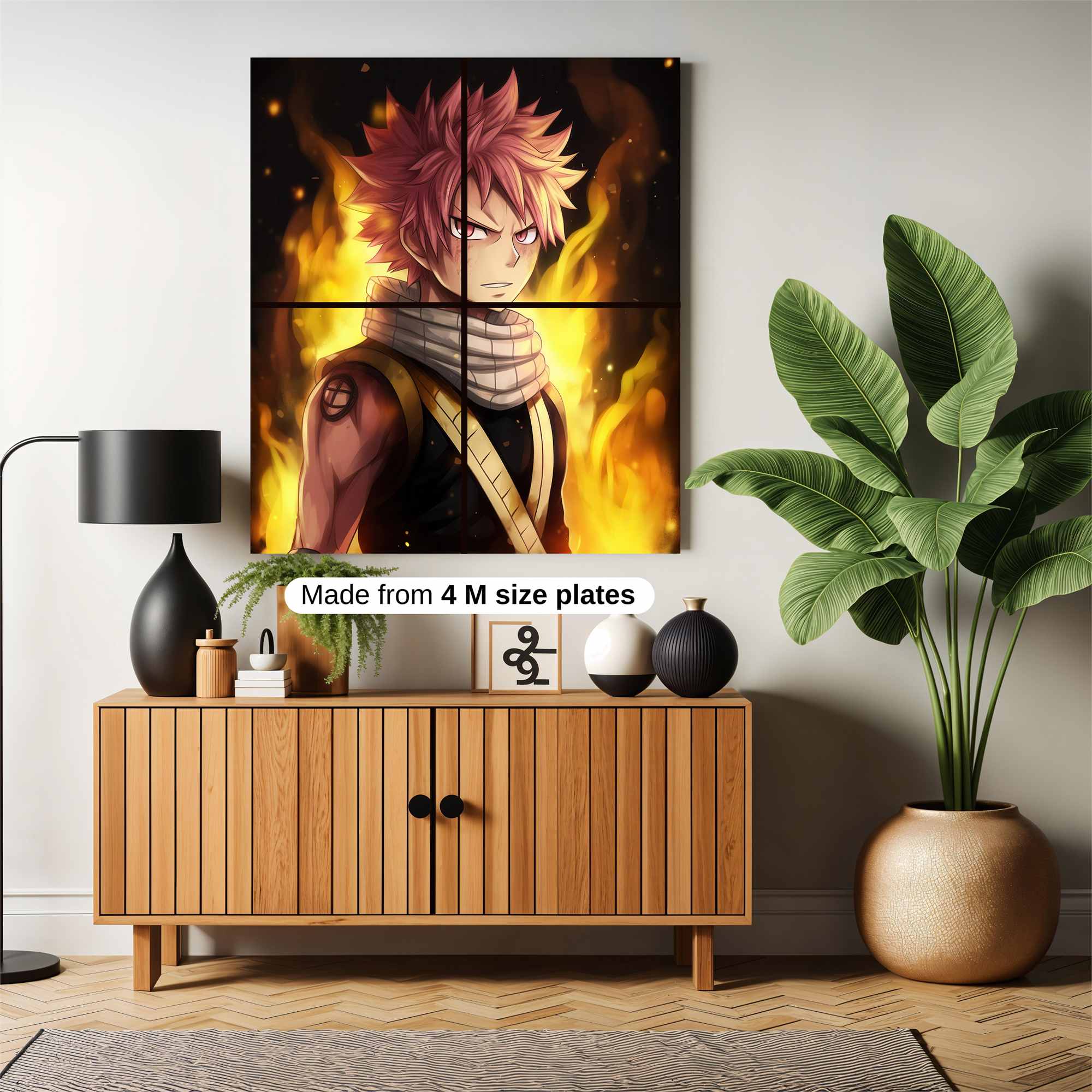 Natsu Fierce Safe Wall Magnetic / M