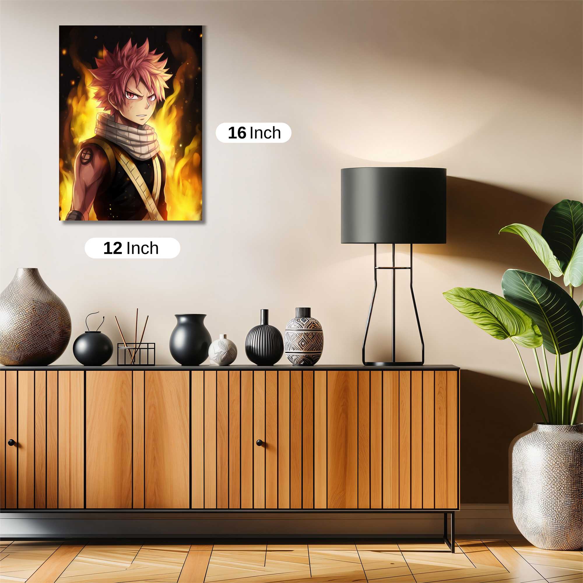 Natsu Fierce Safe Wall Magnetic / M