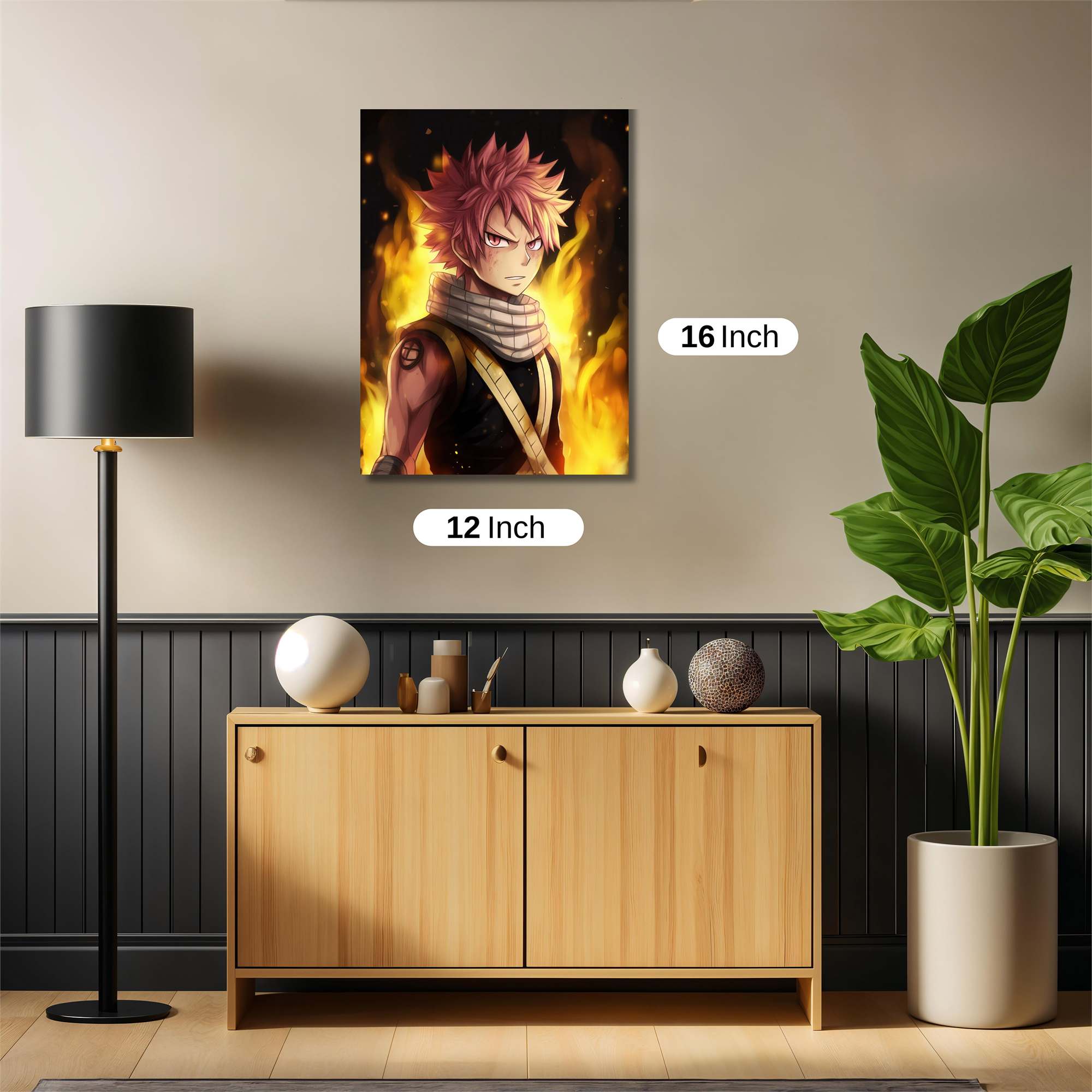 Natsu Fierce Safe Wall Magnetic / M