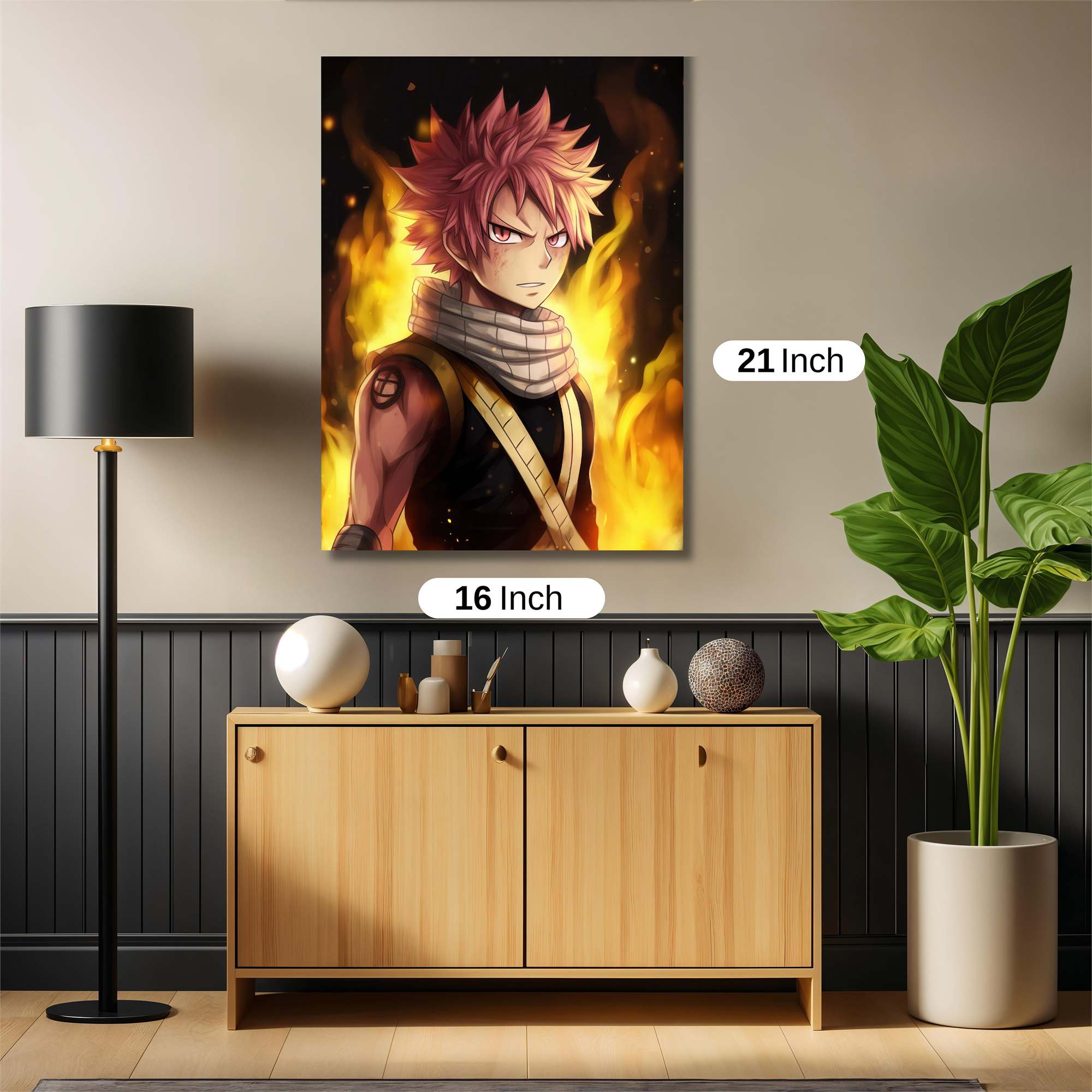 Natsu Fierce Safe Wall Magnetic / M