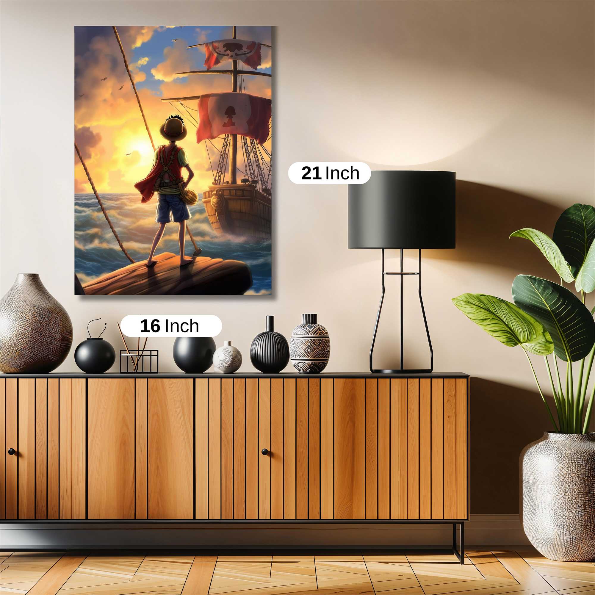 Luffy Adventurous Safe Wall Magnetic / M