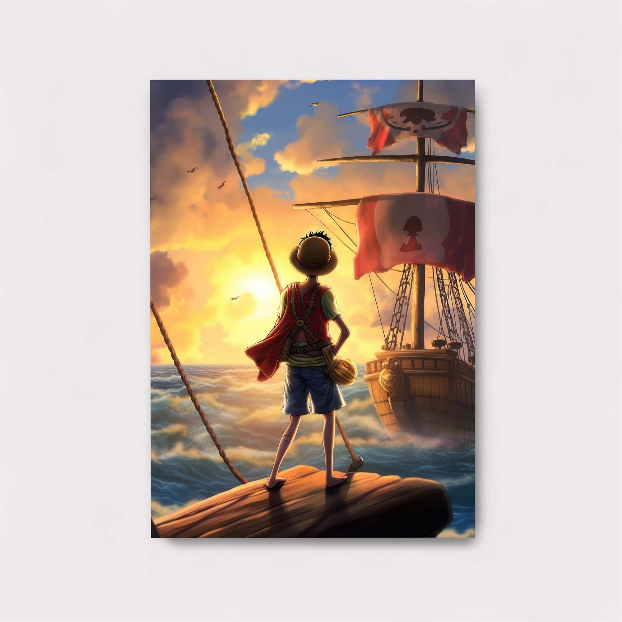 Luffy Adventurous Safe Wall Magnetic / M