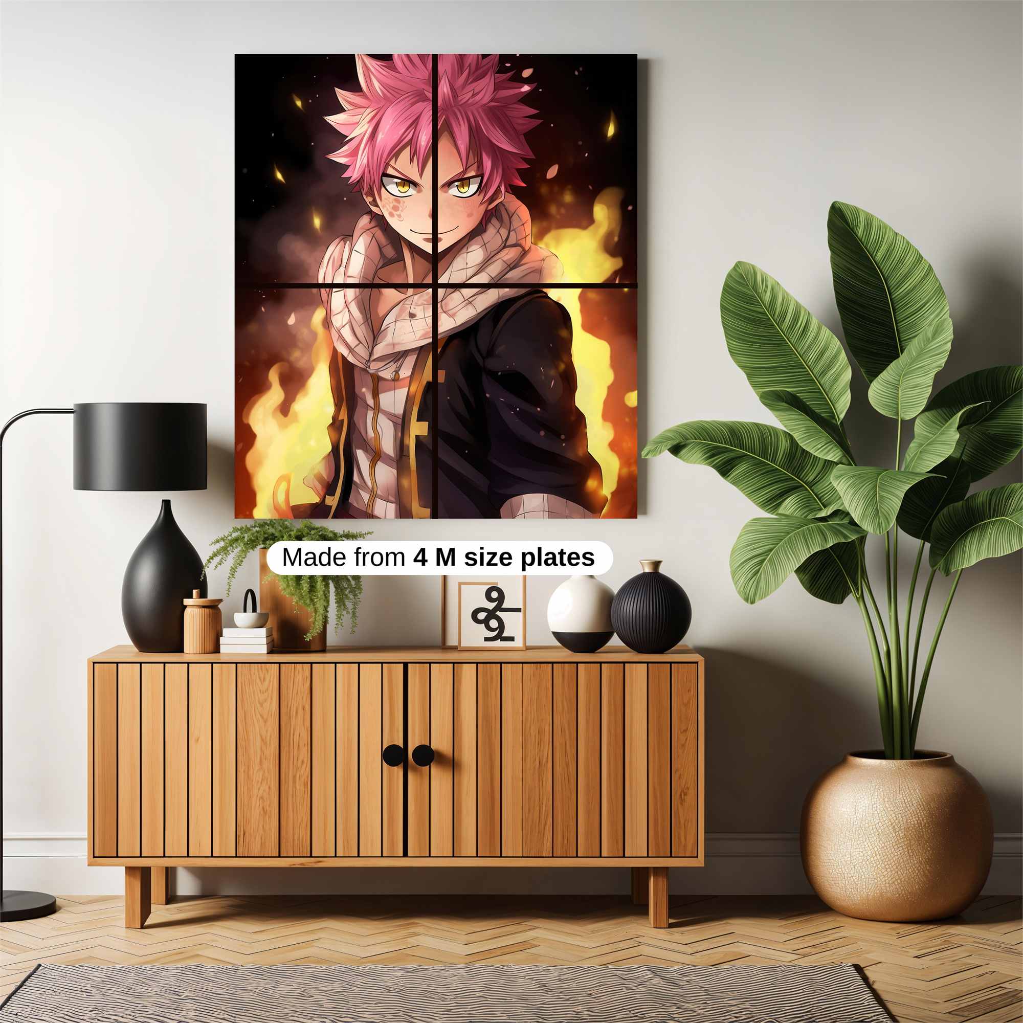 Natsu Fierce Safe Wall Magnetic / M