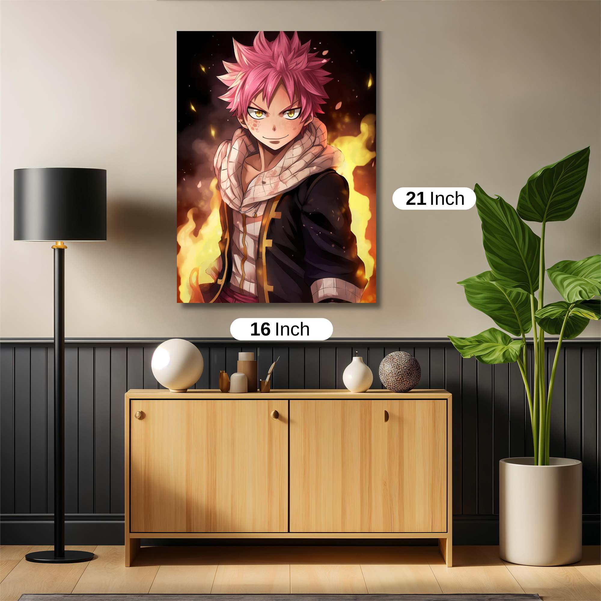 Natsu Fierce Safe Wall Magnetic / M