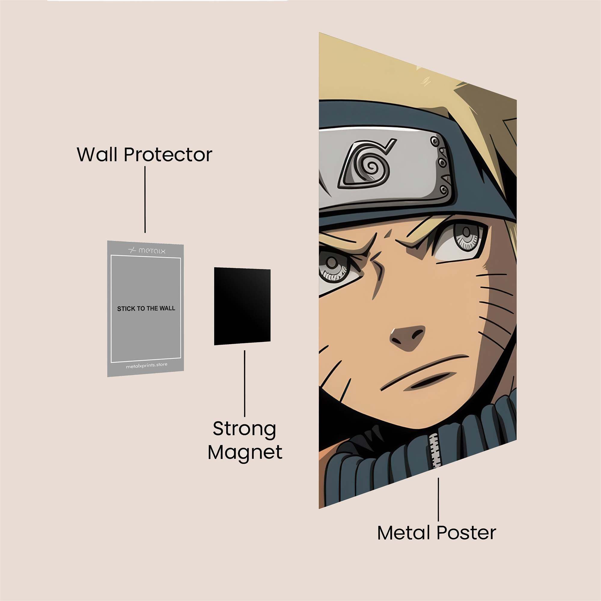 Bakugo Intense Safe Wall Magnetic / M