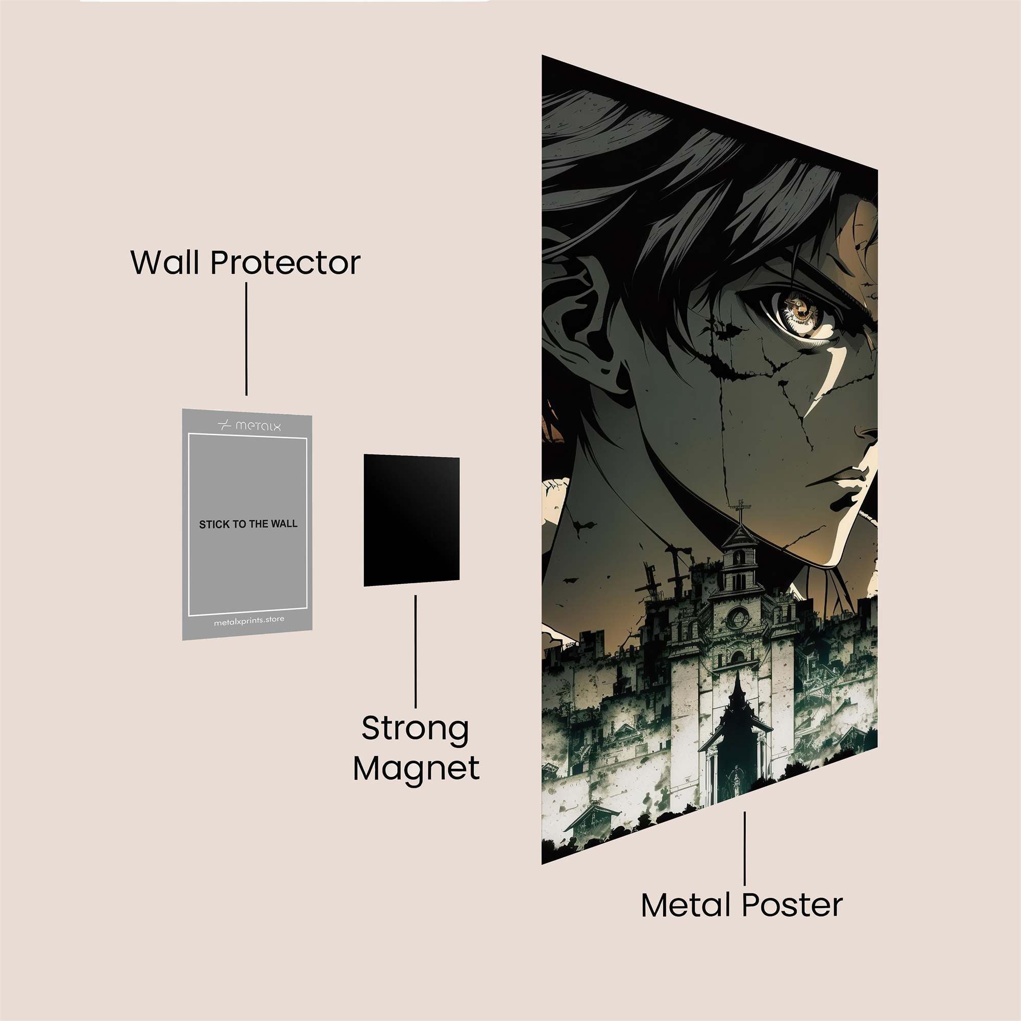 Eren Defiant Safe Wall Magnetic / M