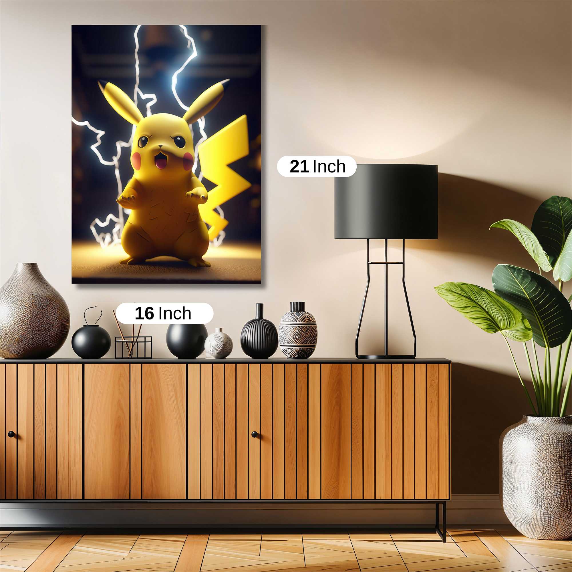 Pikachu Electrify Safe Wall Magnetic / M