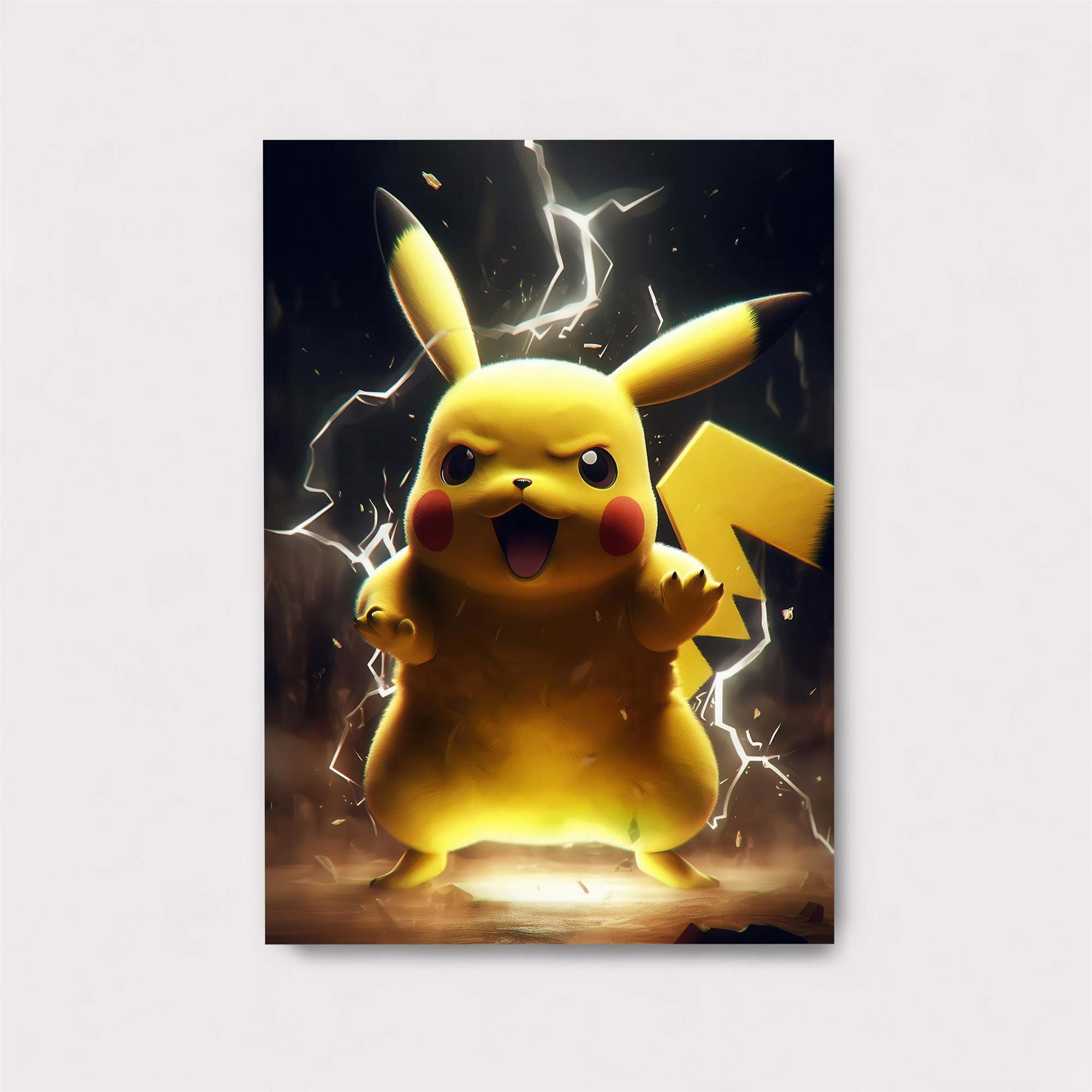 Pikachu Thunderous Safe Wall Magnetic / M