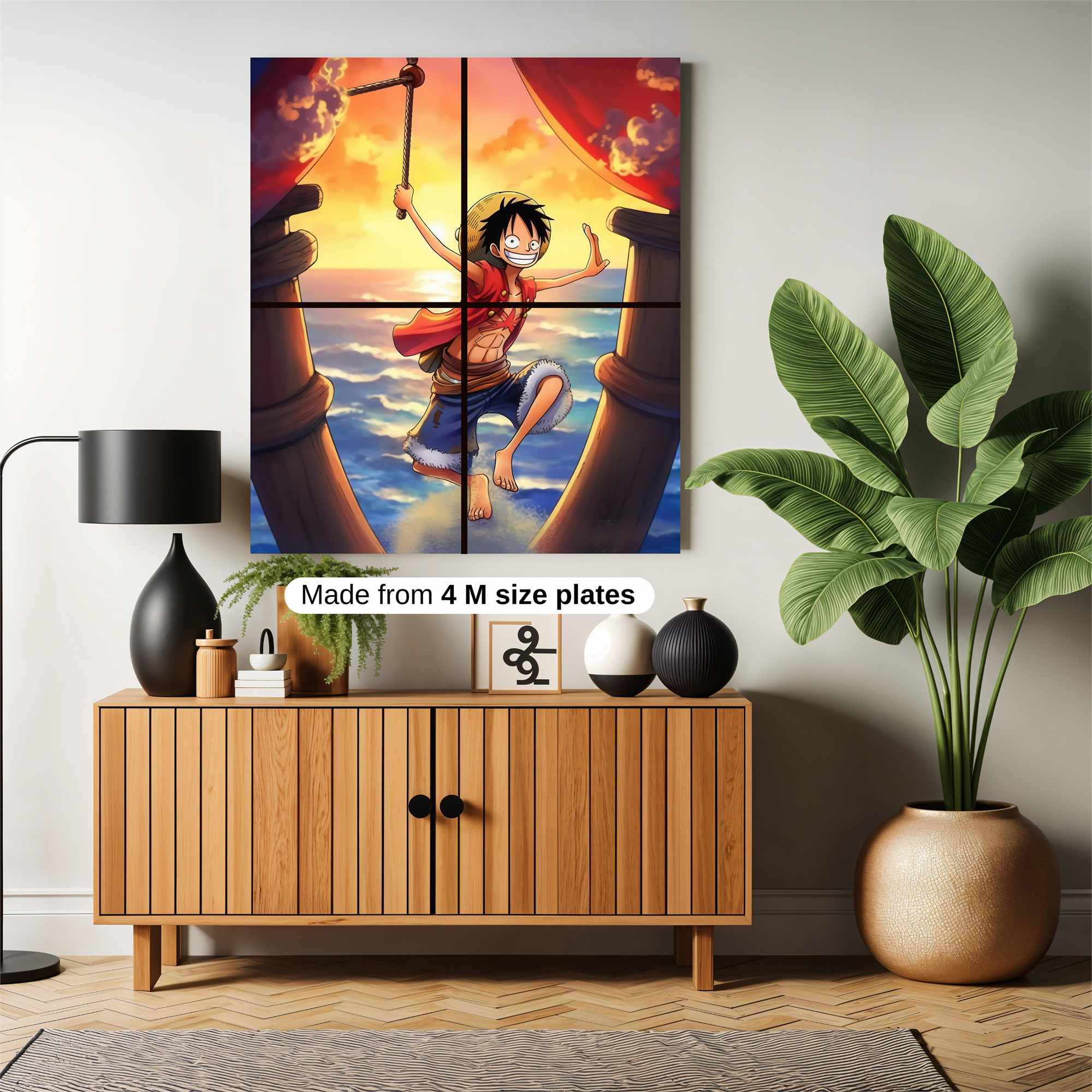 Luffy Triumph Safe Wall Magnetic / M