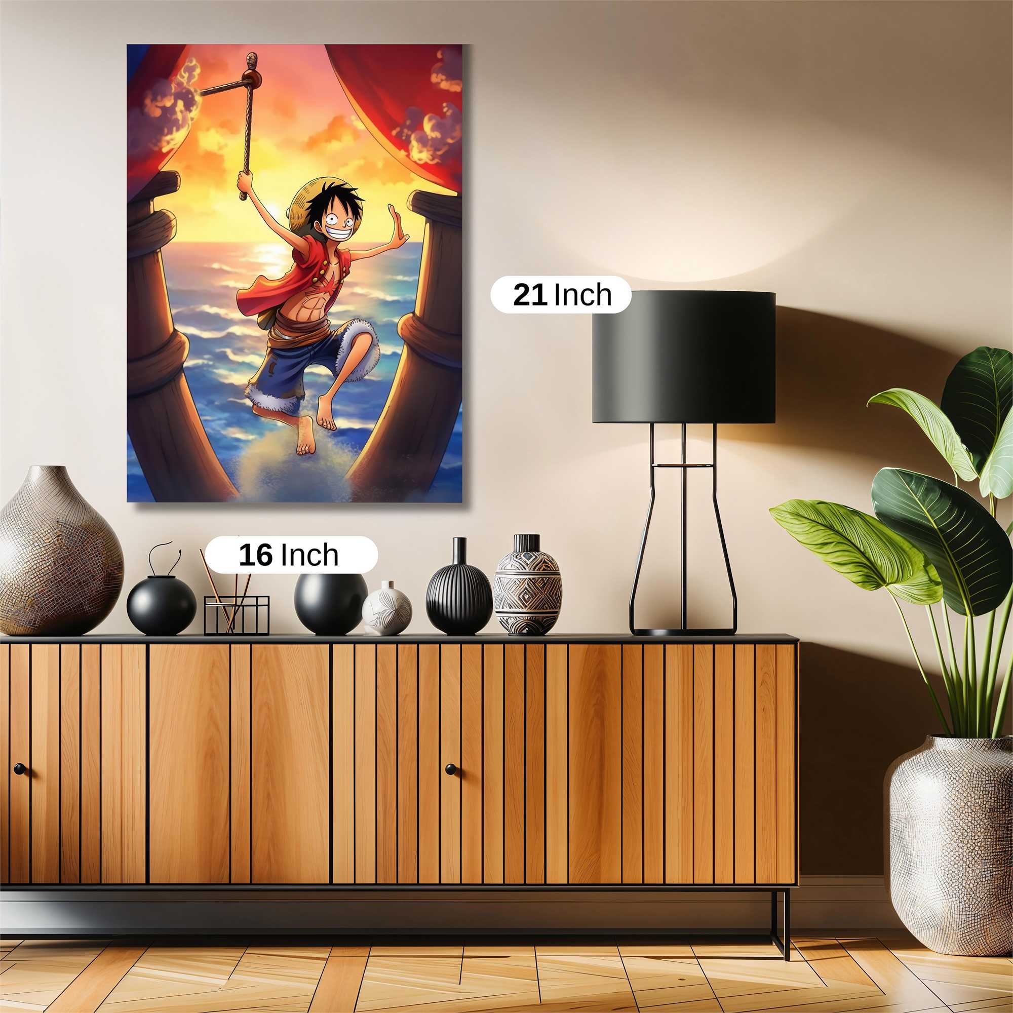 Luffy Triumph Safe Wall Magnetic / M