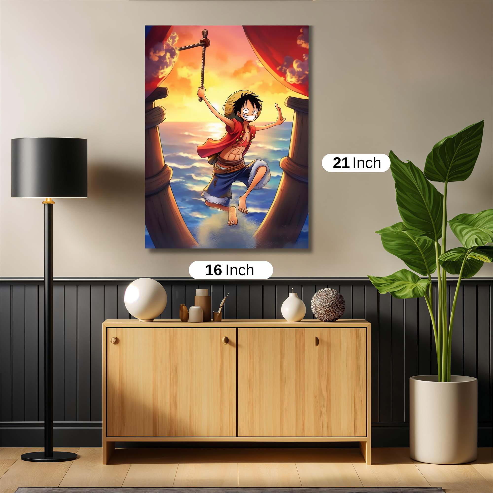 Luffy Triumph Safe Wall Magnetic / M