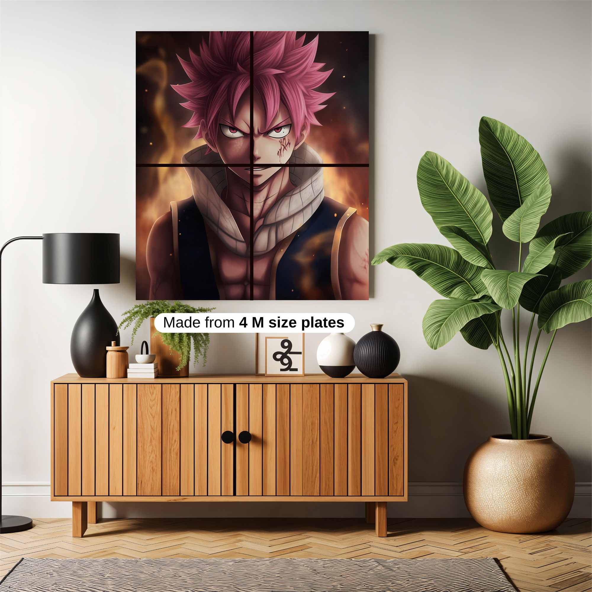 Natsu Fierce Safe Wall Magnetic / M