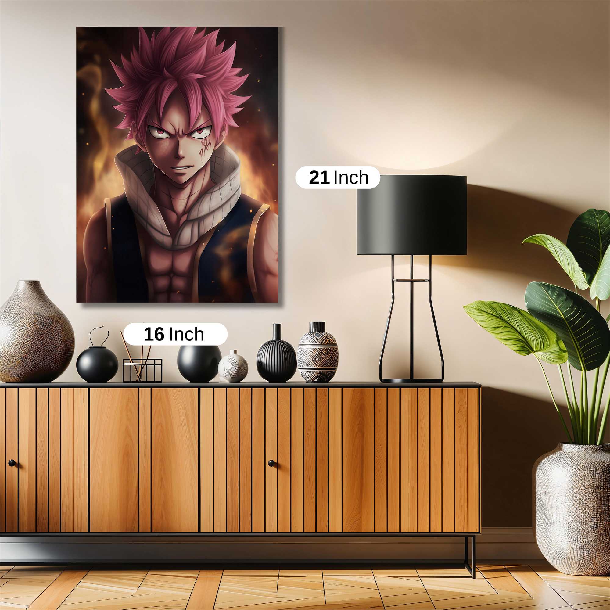 Natsu Fierce Safe Wall Magnetic / M