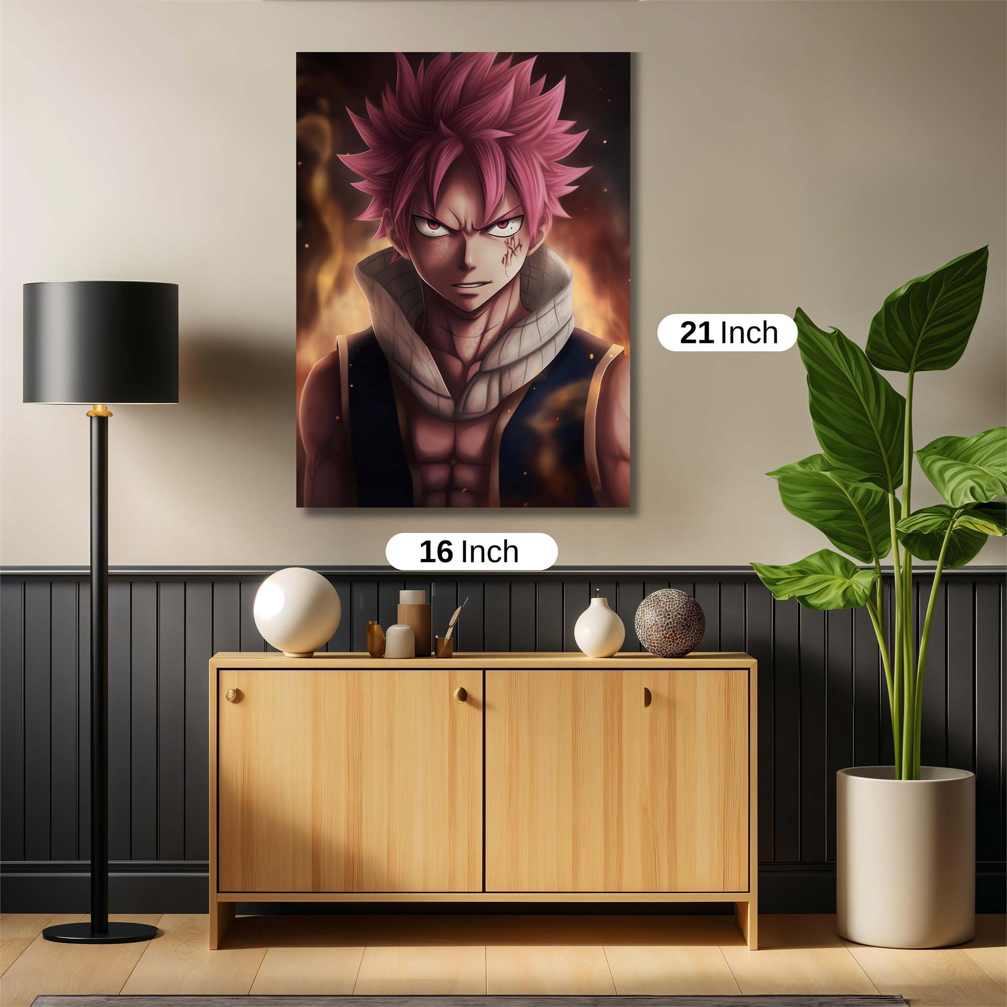 Natsu Fierce Safe Wall Magnetic / M