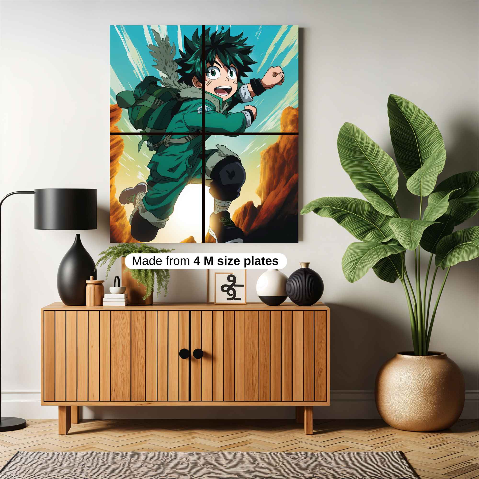 Deku Dashing Safe Wall Magnetic / M