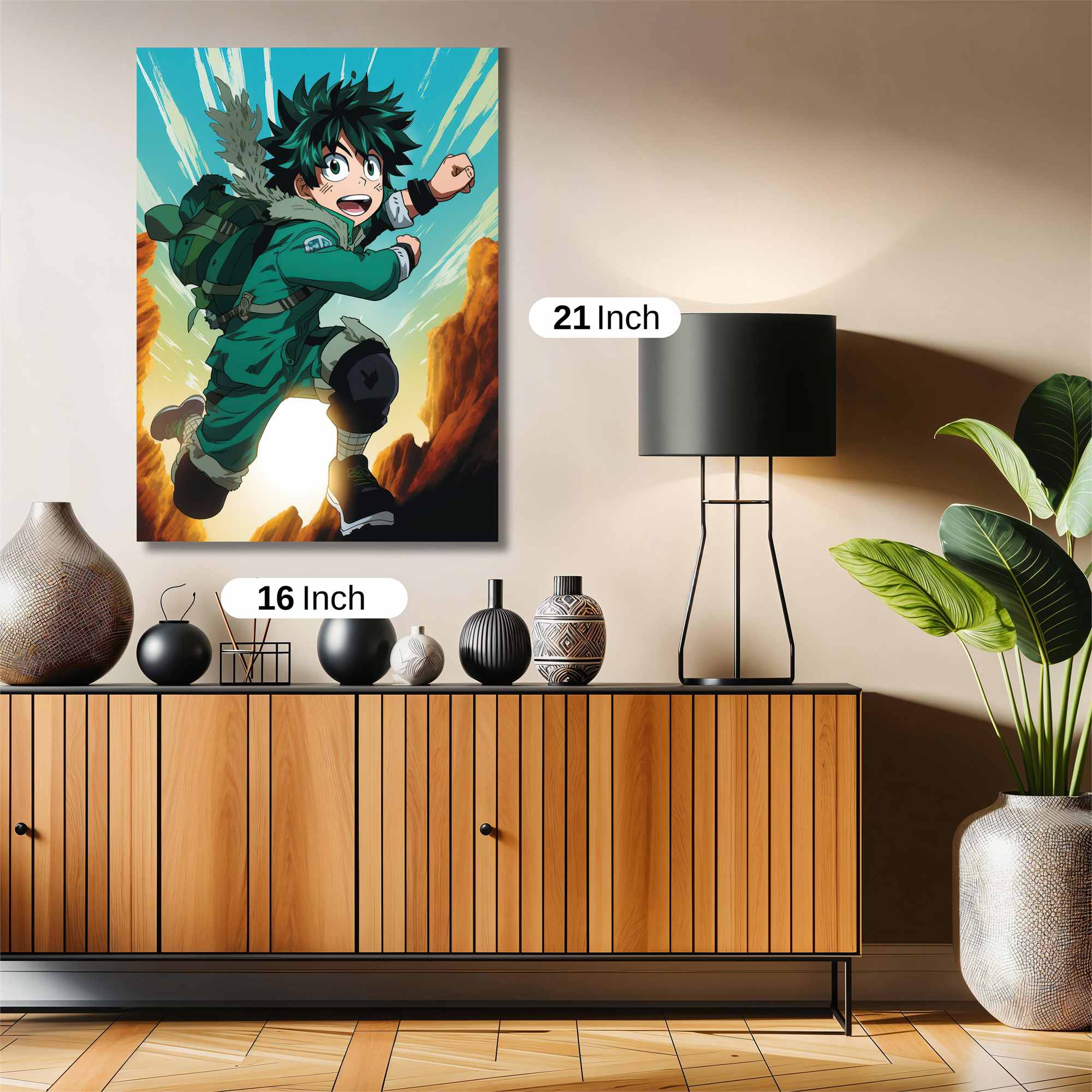 Deku Dashing Safe Wall Magnetic / M