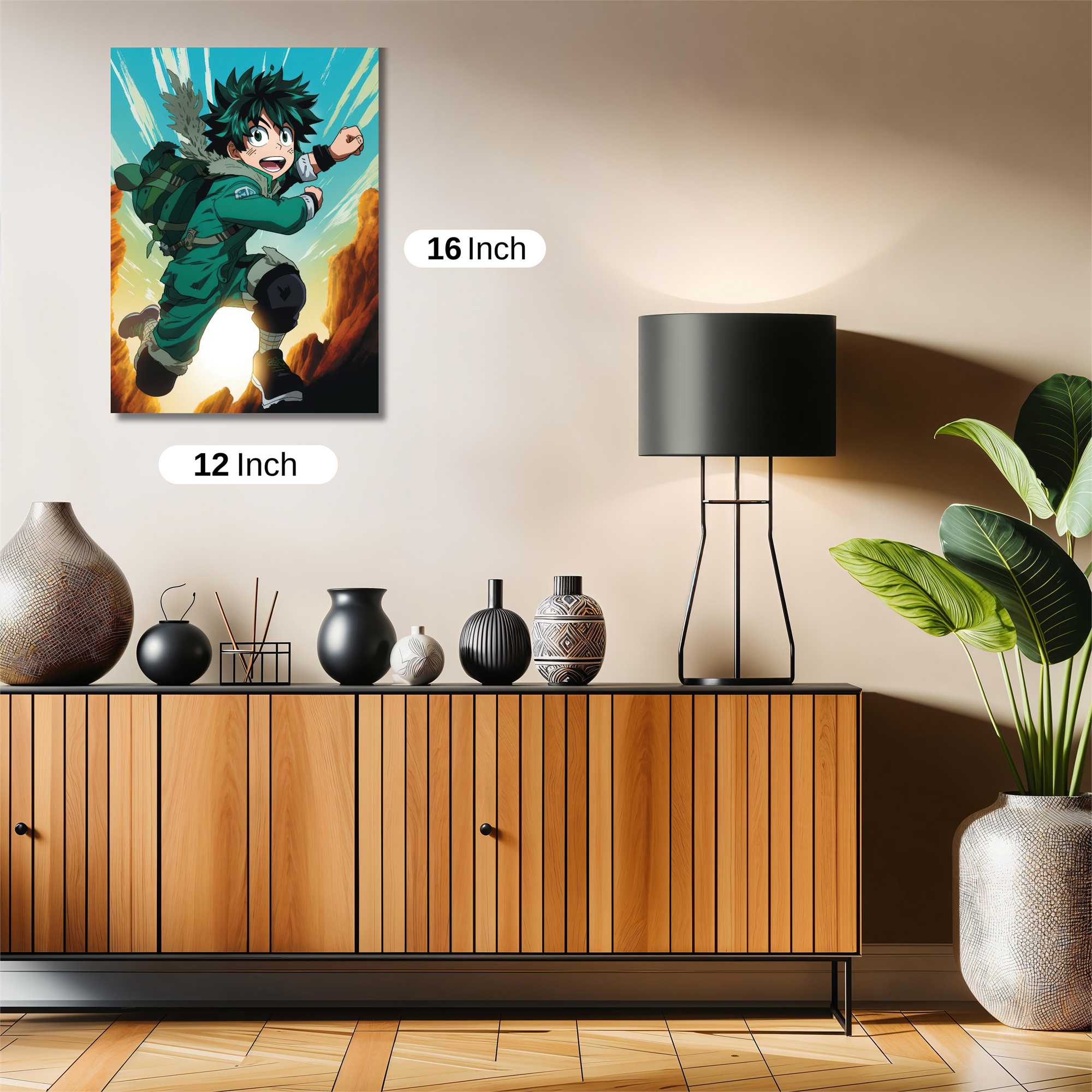 Deku Dashing Safe Wall Magnetic / M