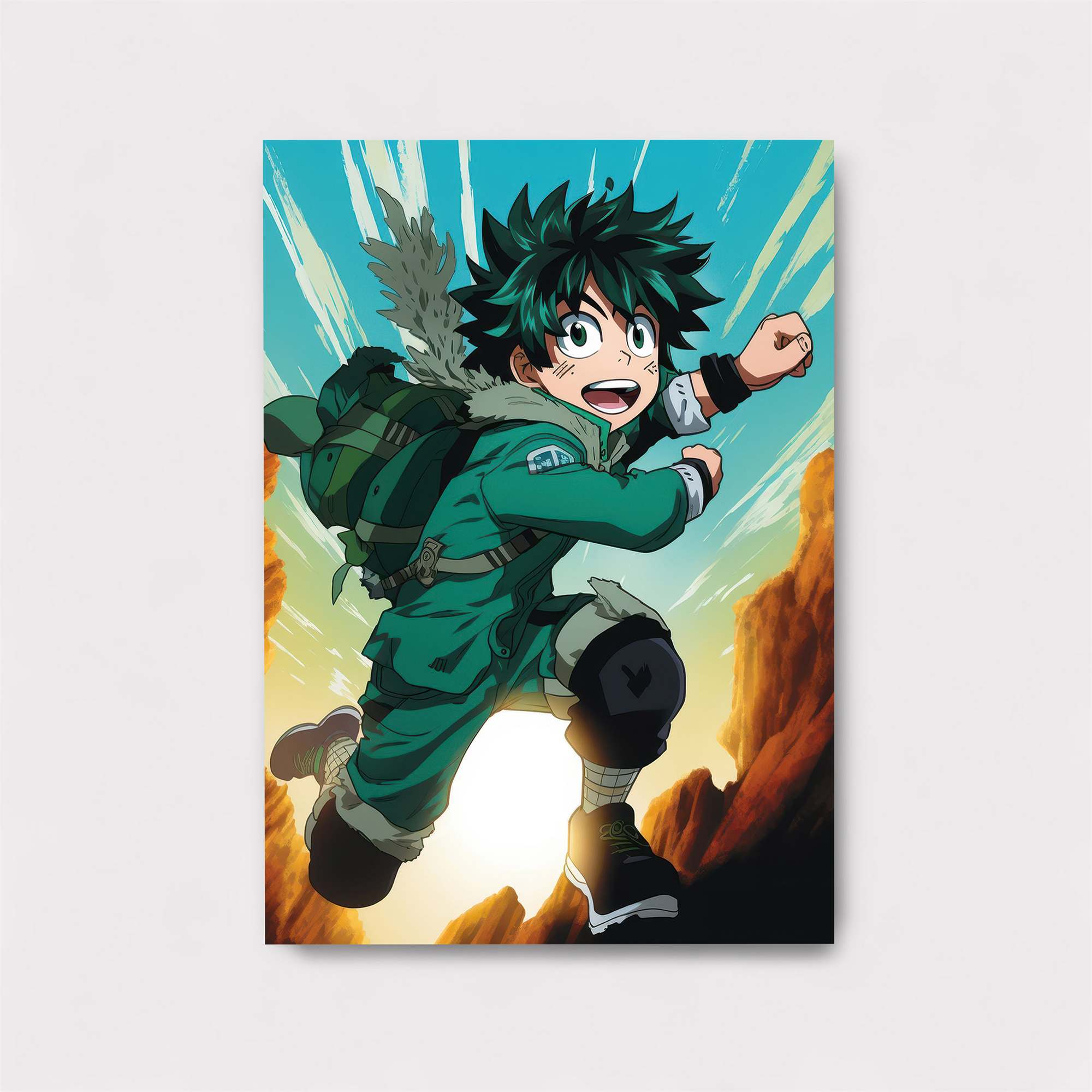 Deku Dashing Safe Wall Magnetic / M