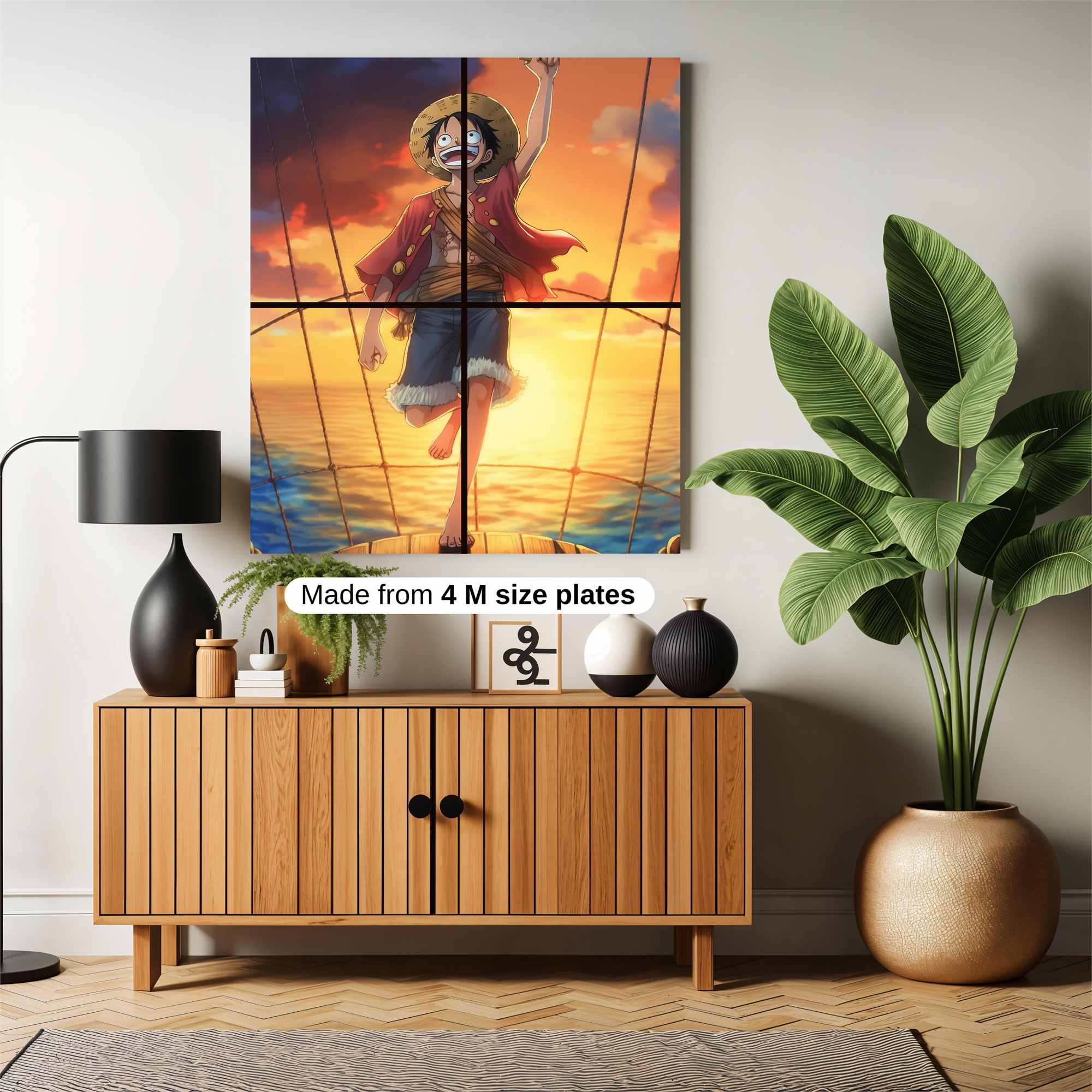 Luffy Triumph Safe Wall Magnetic / M