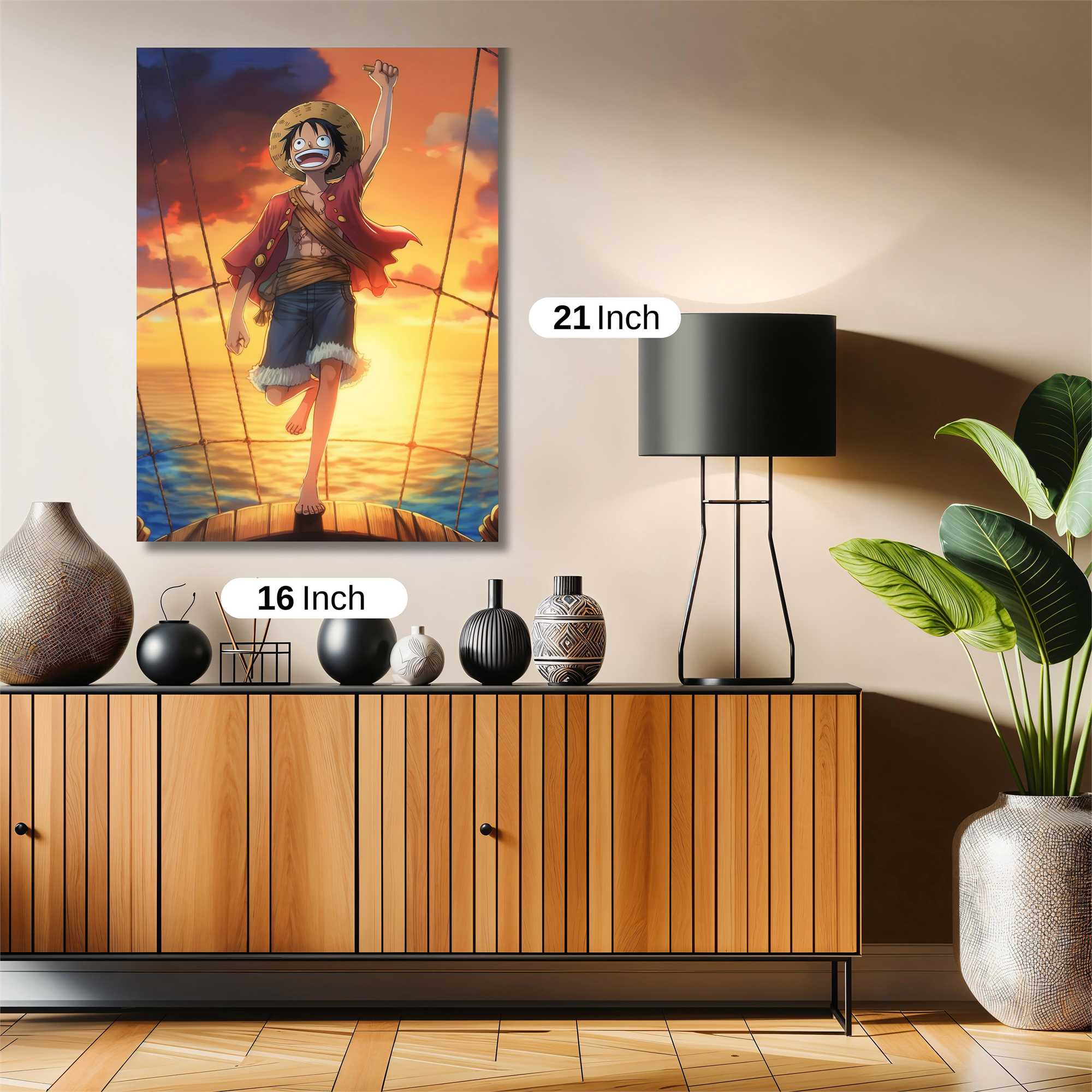 Luffy Triumph Safe Wall Magnetic / M