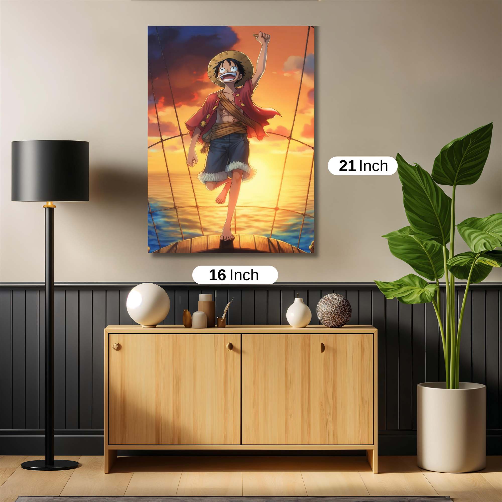 Luffy Triumph Safe Wall Magnetic / M