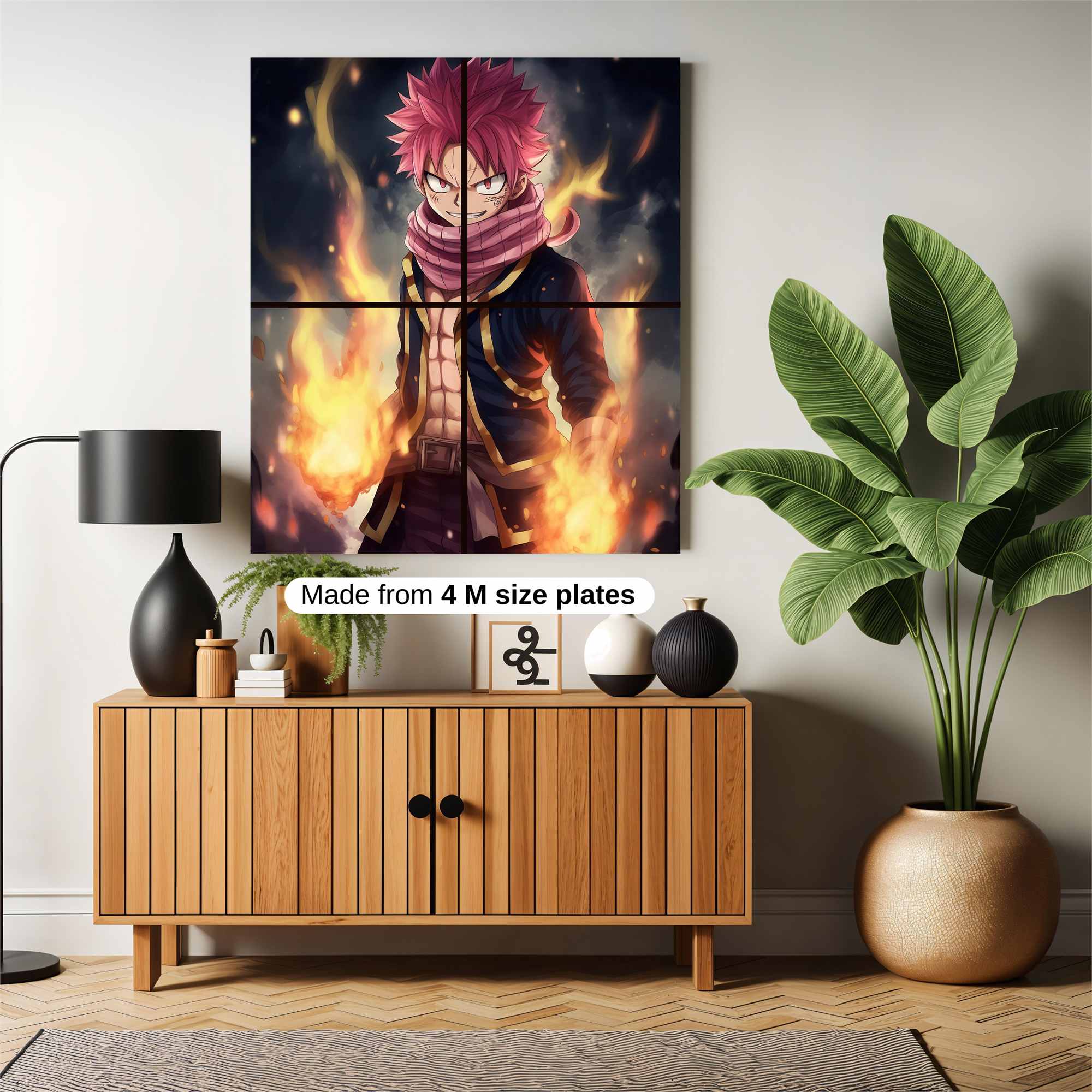 Natsu Fierce Safe Wall Magnetic / M