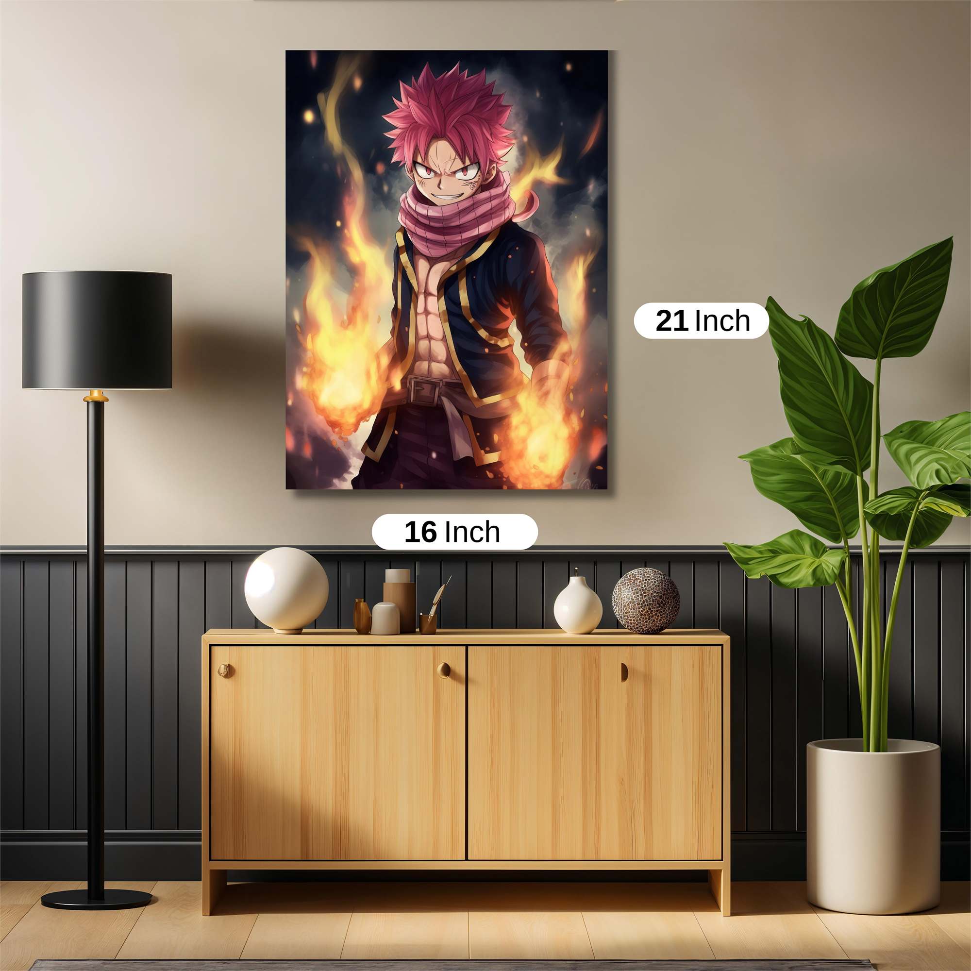 Natsu Fierce Safe Wall Magnetic / M