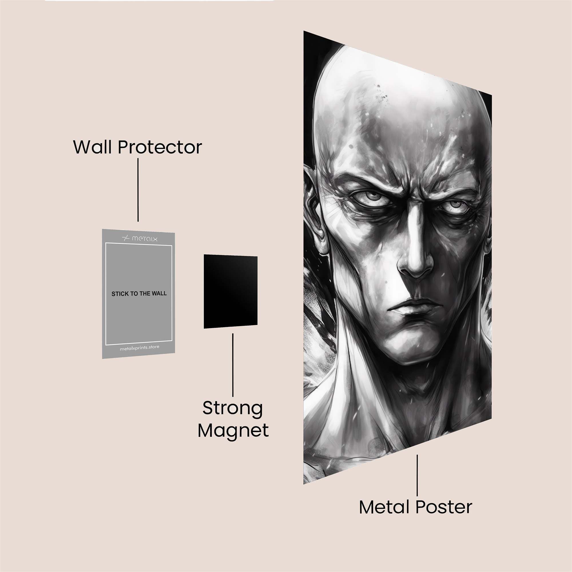 Lex Sinister Safe Wall Magnetic / M