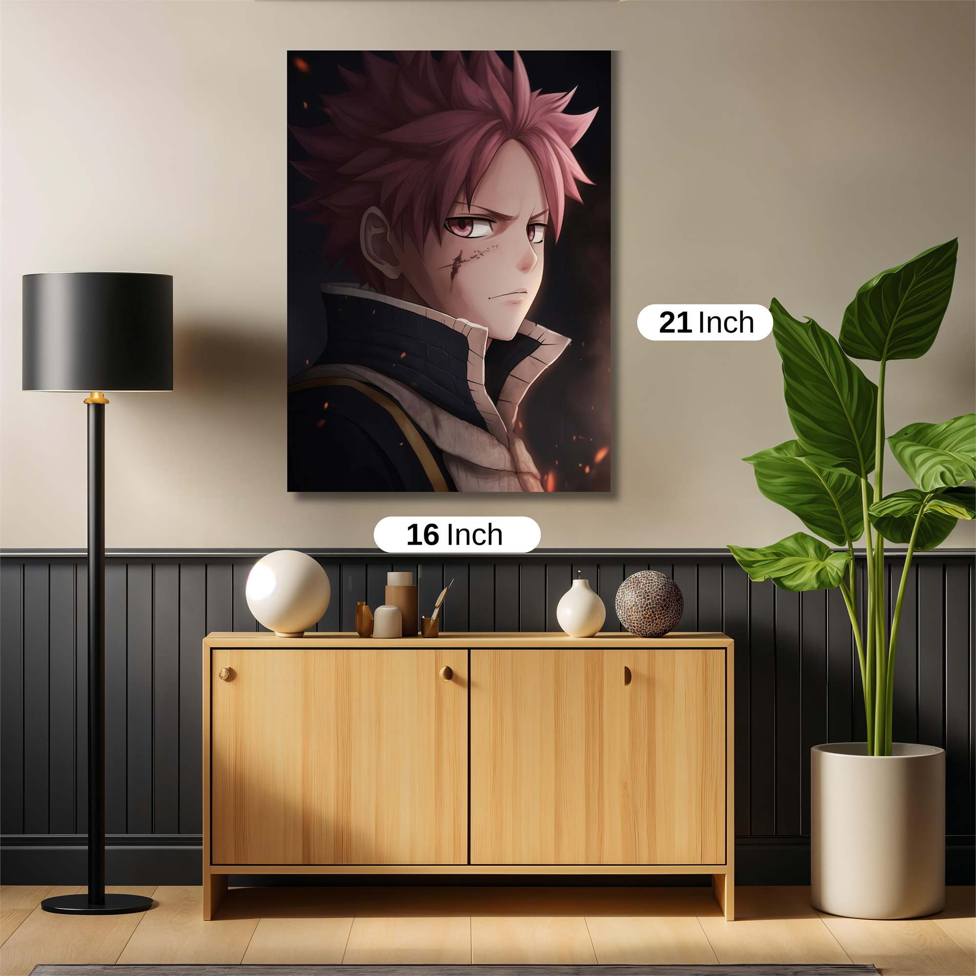 Natsu Defiant Safe Wall Magnetic / M