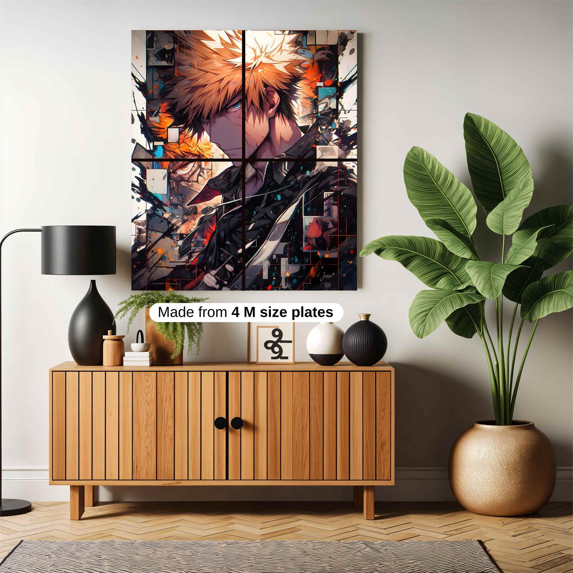 Bakugo Brooding Safe Wall Magnetic / M