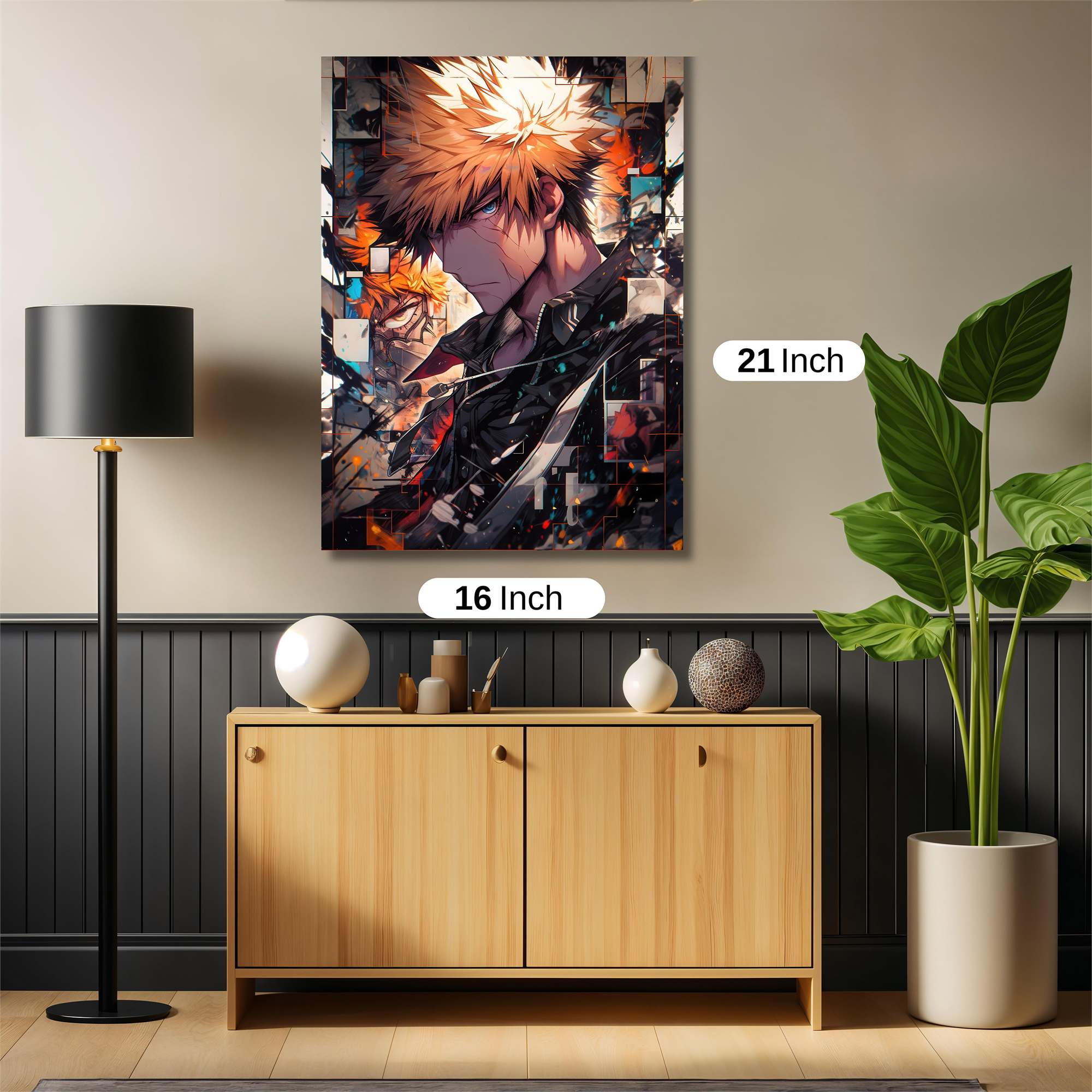 Bakugo Brooding Safe Wall Magnetic / M