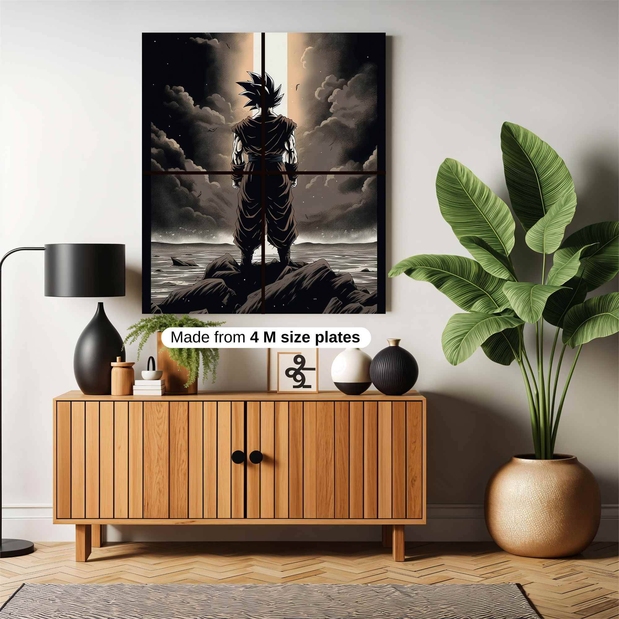 Goku Ascends Safe Wall Magnetic / M