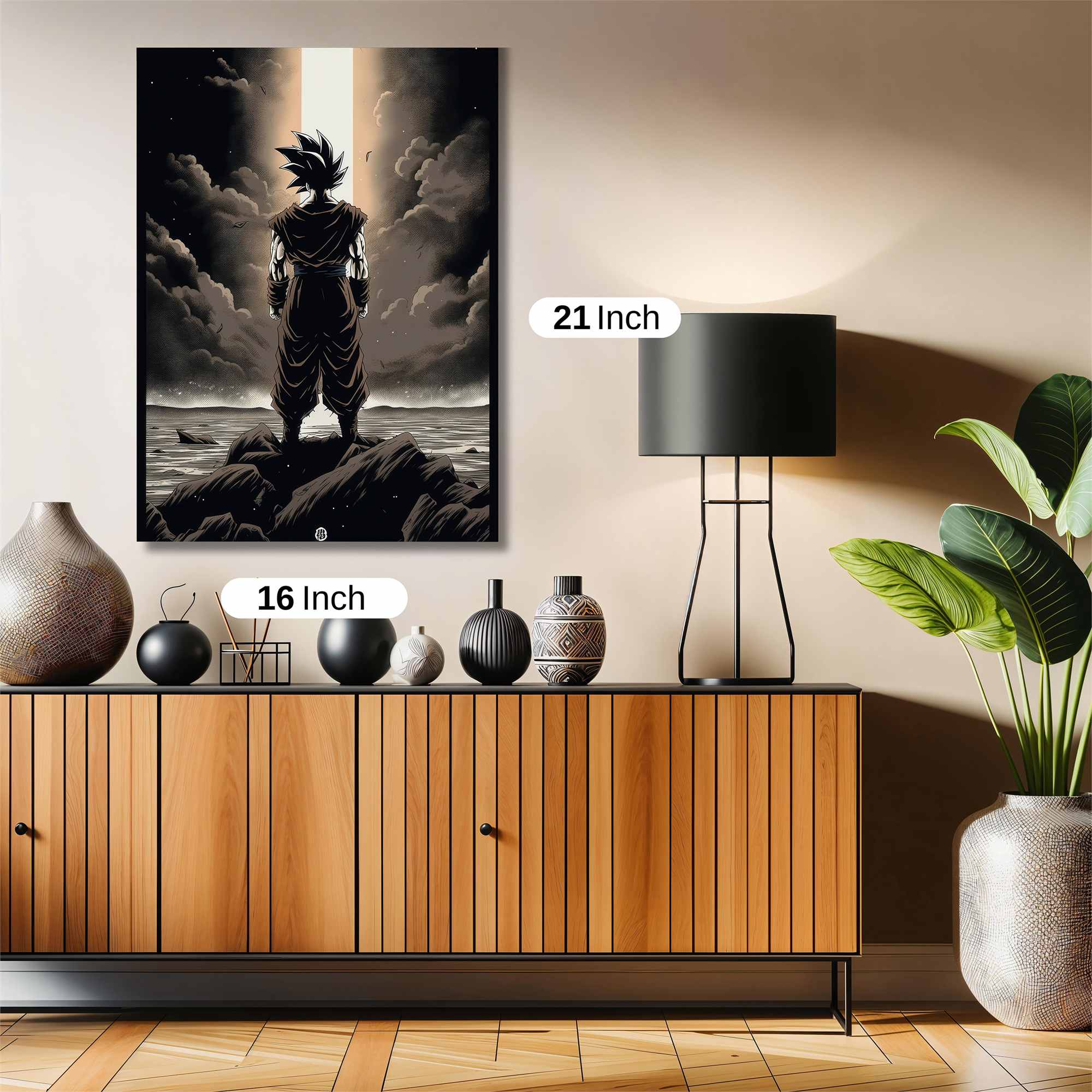 Goku Ascends Safe Wall Magnetic / M