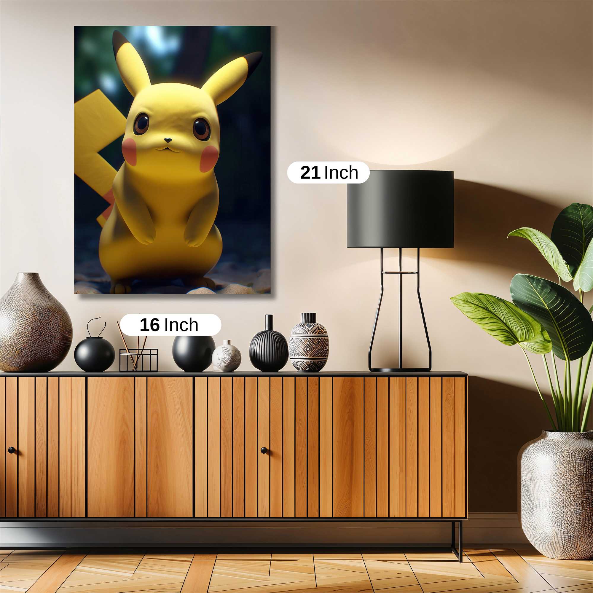 Pikachu Enchanting Safe Wall Magnetic / M
