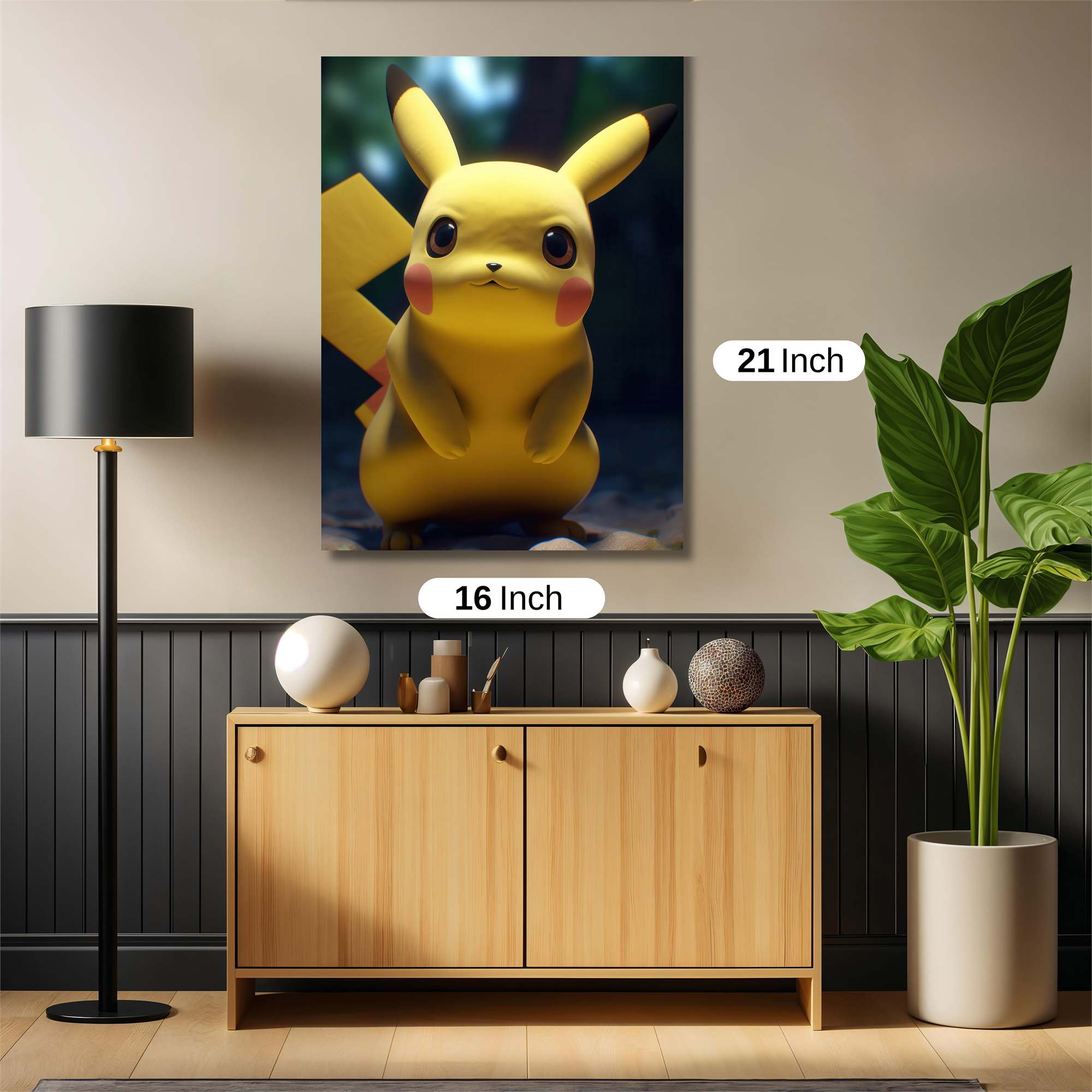 Pikachu Enchanting Safe Wall Magnetic / M