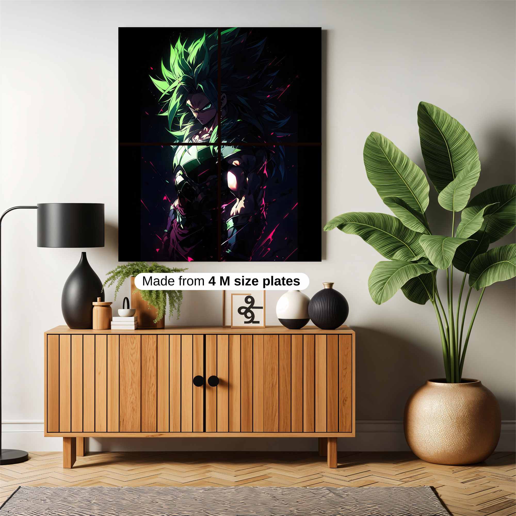 Broly Brooding Safe Wall Magnetic / M