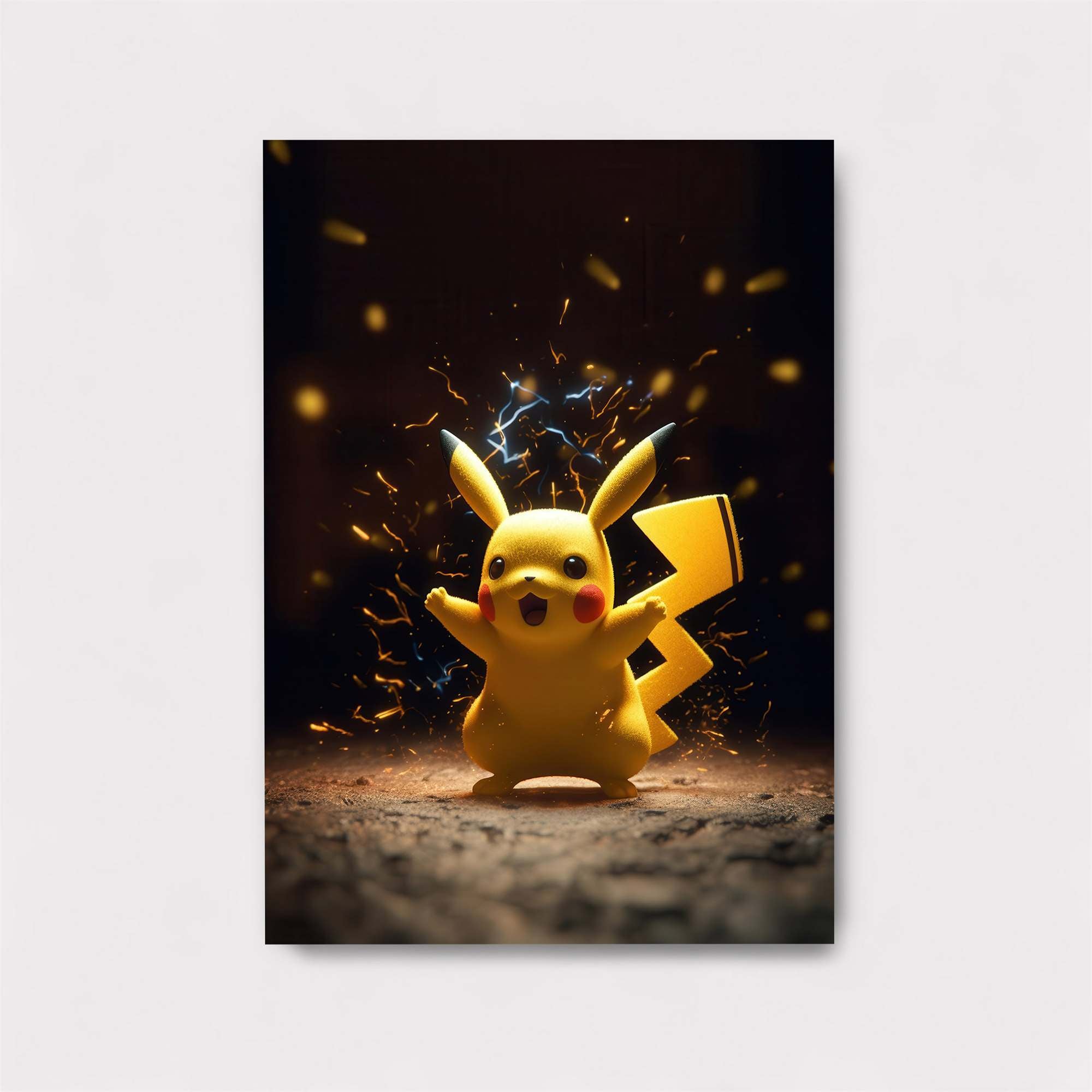 Pikachu Dynamic Safe Wall Magnetic / M