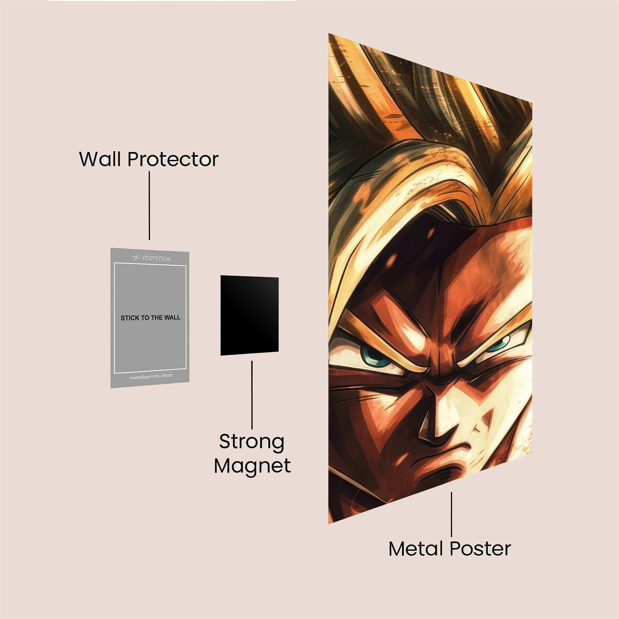 Bakugou Intensity Safe Wall Magnetic / M