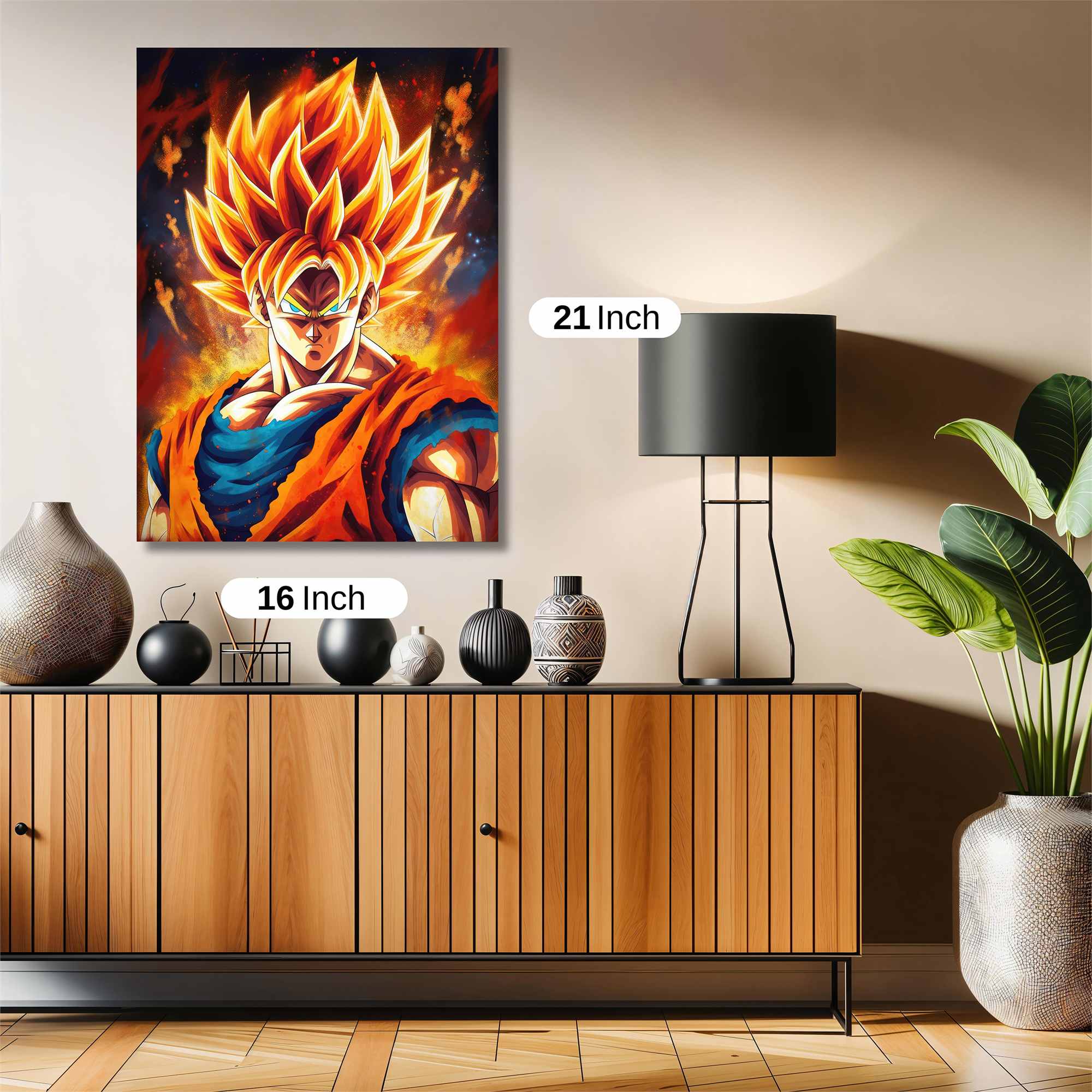 Goku Radiance Safe Wall Magnetic / M