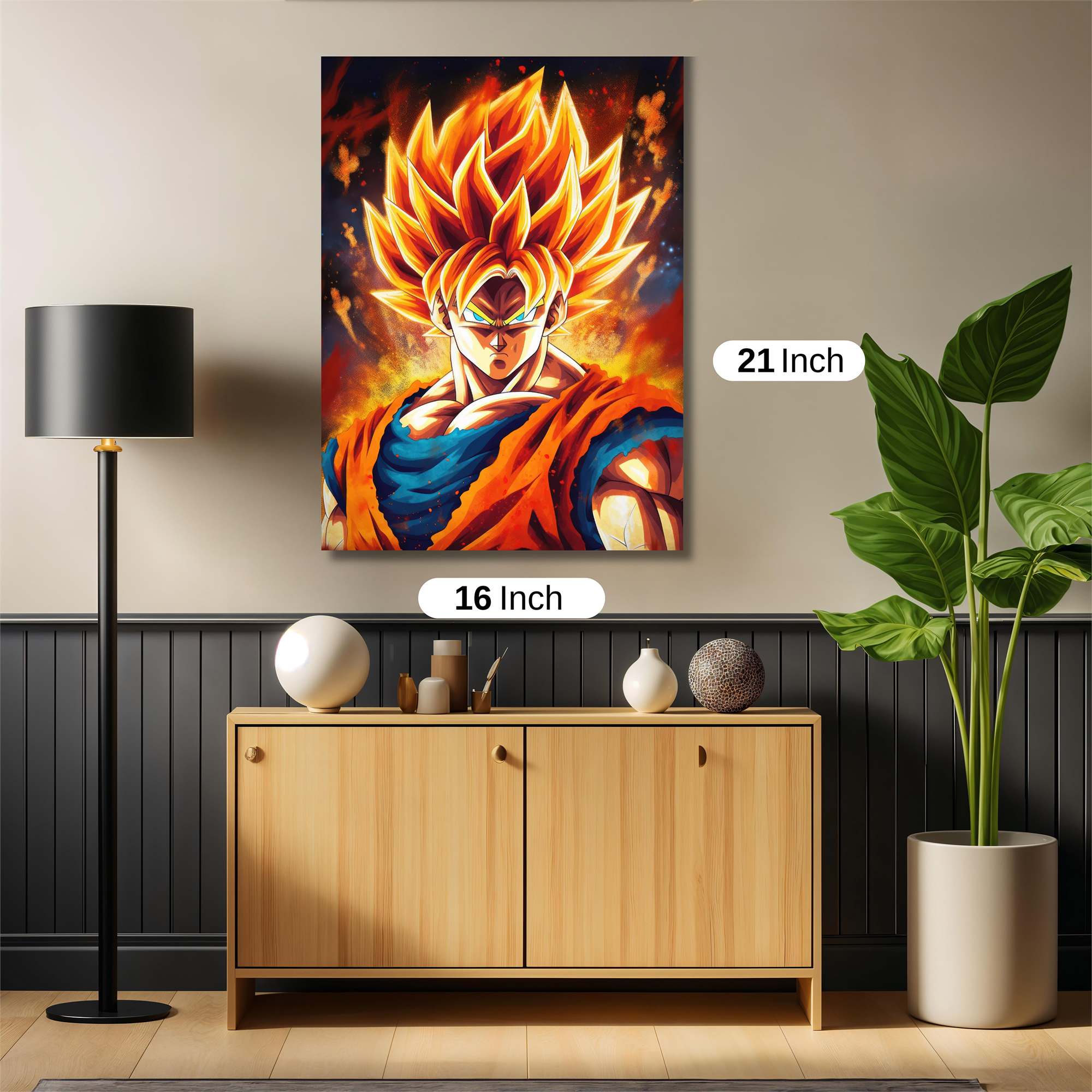 Goku Radiance Safe Wall Magnetic / M