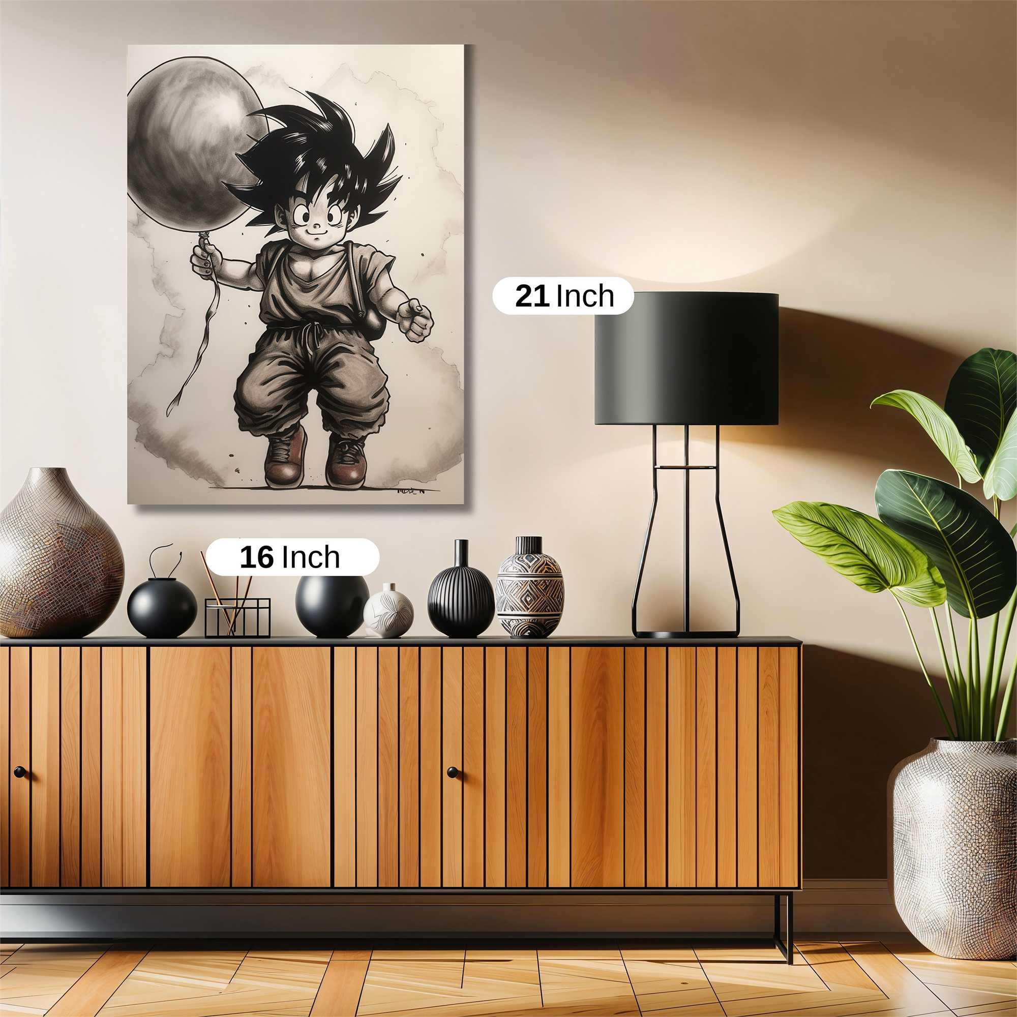 Goku Whimsical Safe Wall Magnetic / M