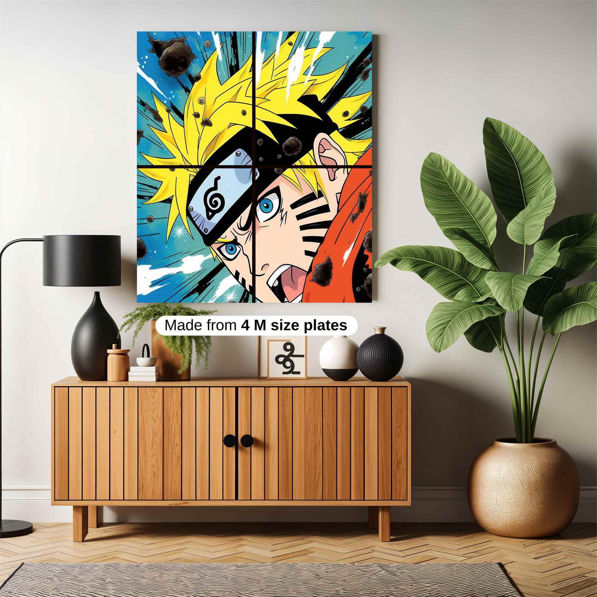 Naruto Unleashed Safe Wall Magnetic / M