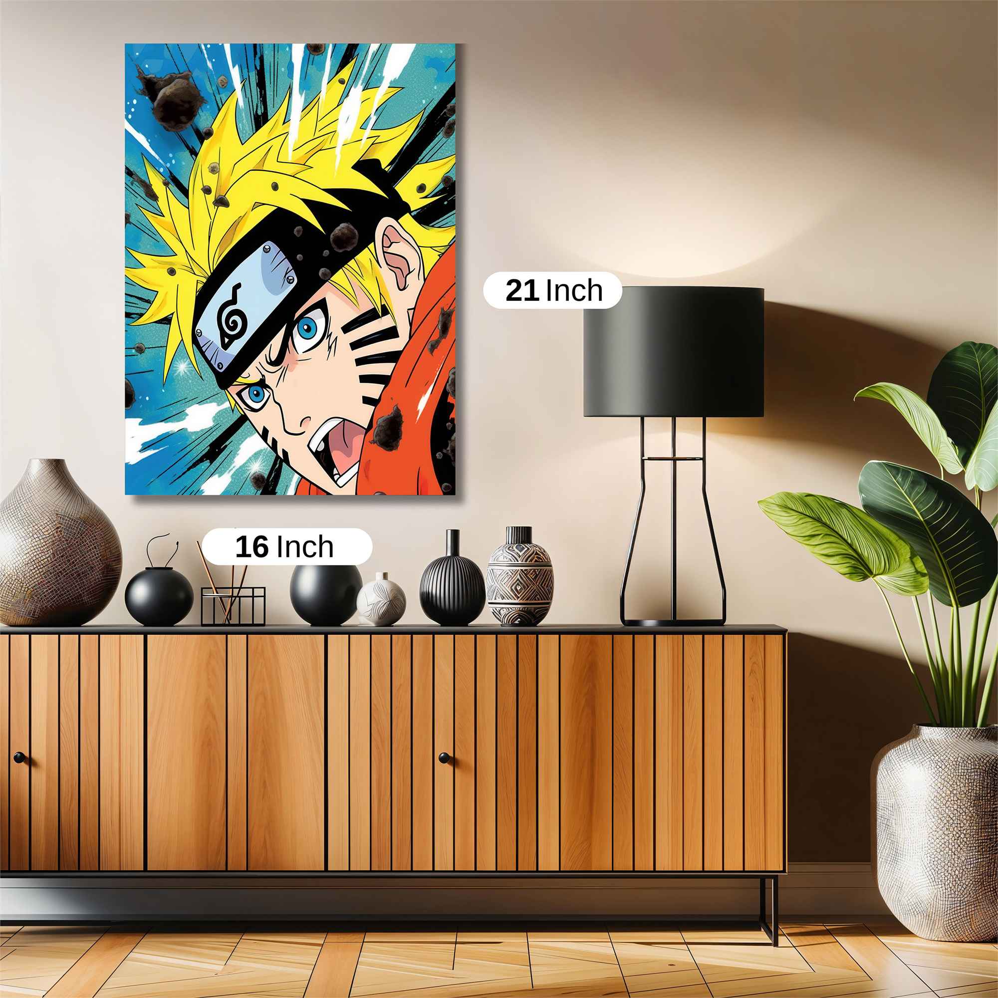 Naruto Unleashed Safe Wall Magnetic / M