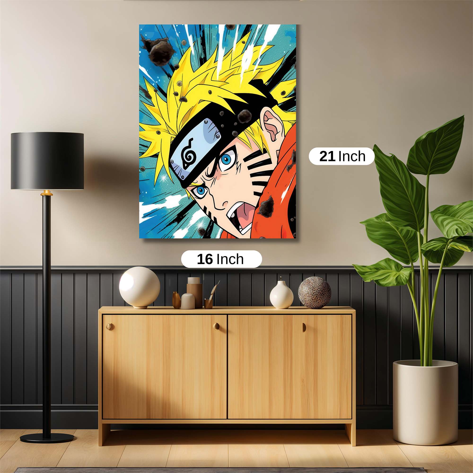 Naruto Unleashed Safe Wall Magnetic / M