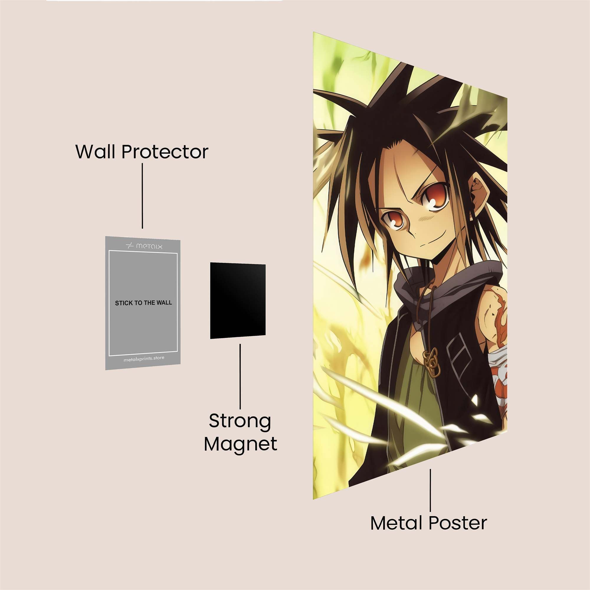 Yohja Fierce Safe Wall Magnetic / M