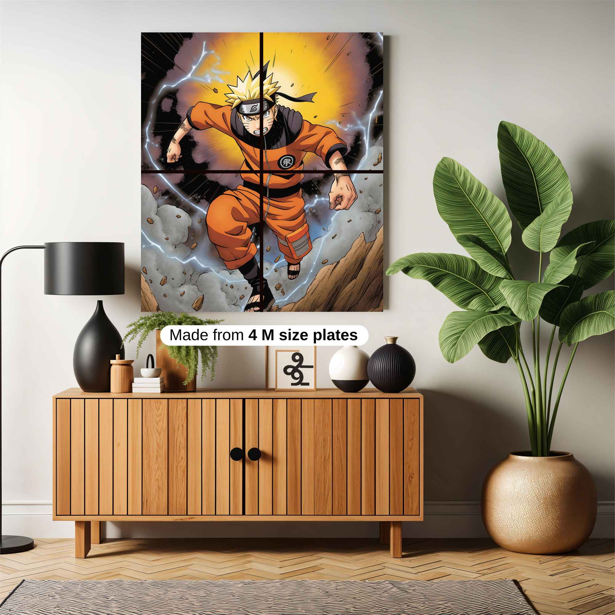 Naruto Resolute Safe Wall Magnetic / M