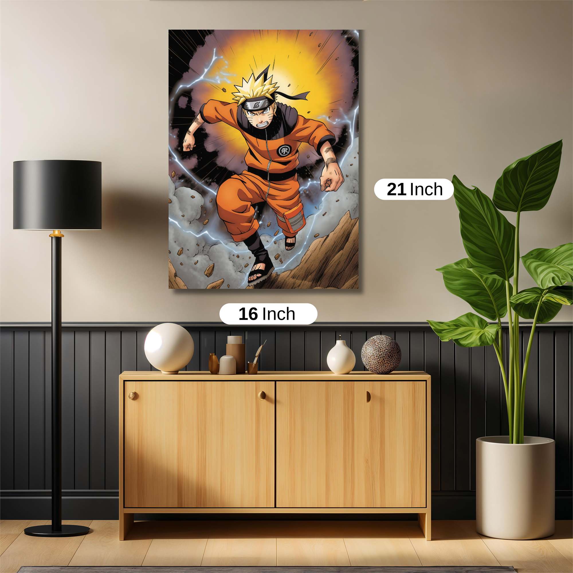 Naruto Resolute Safe Wall Magnetic / M