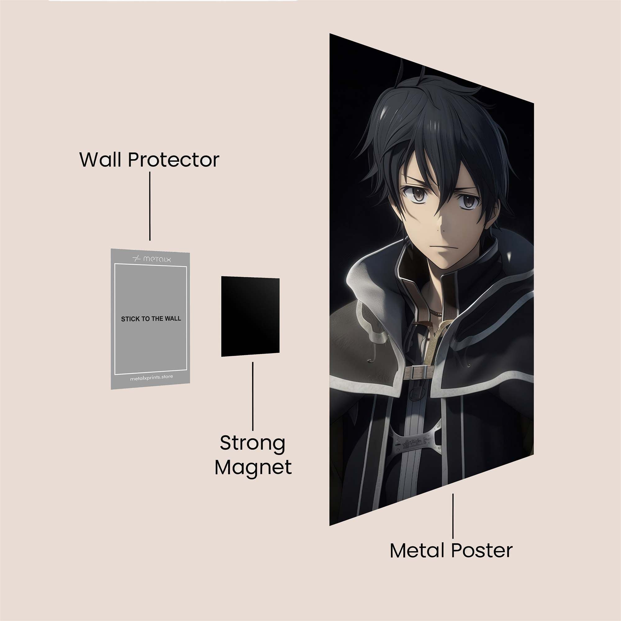 Kirito Enigmatic Safe Wall Magnetic / M